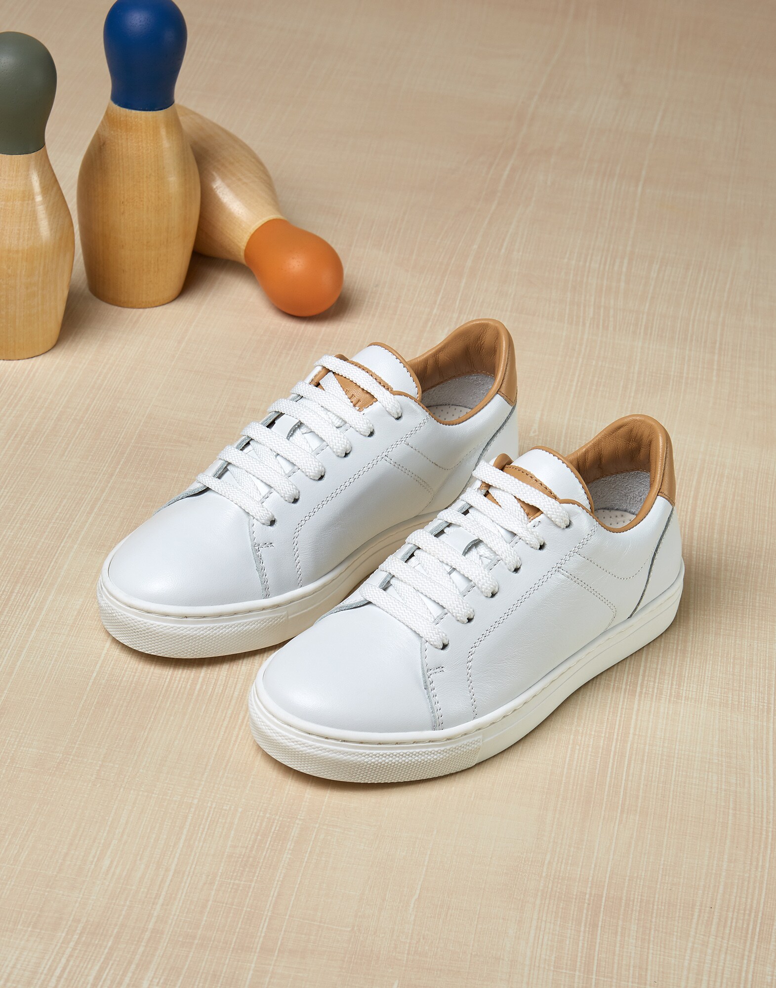 Calfskin sneakers
