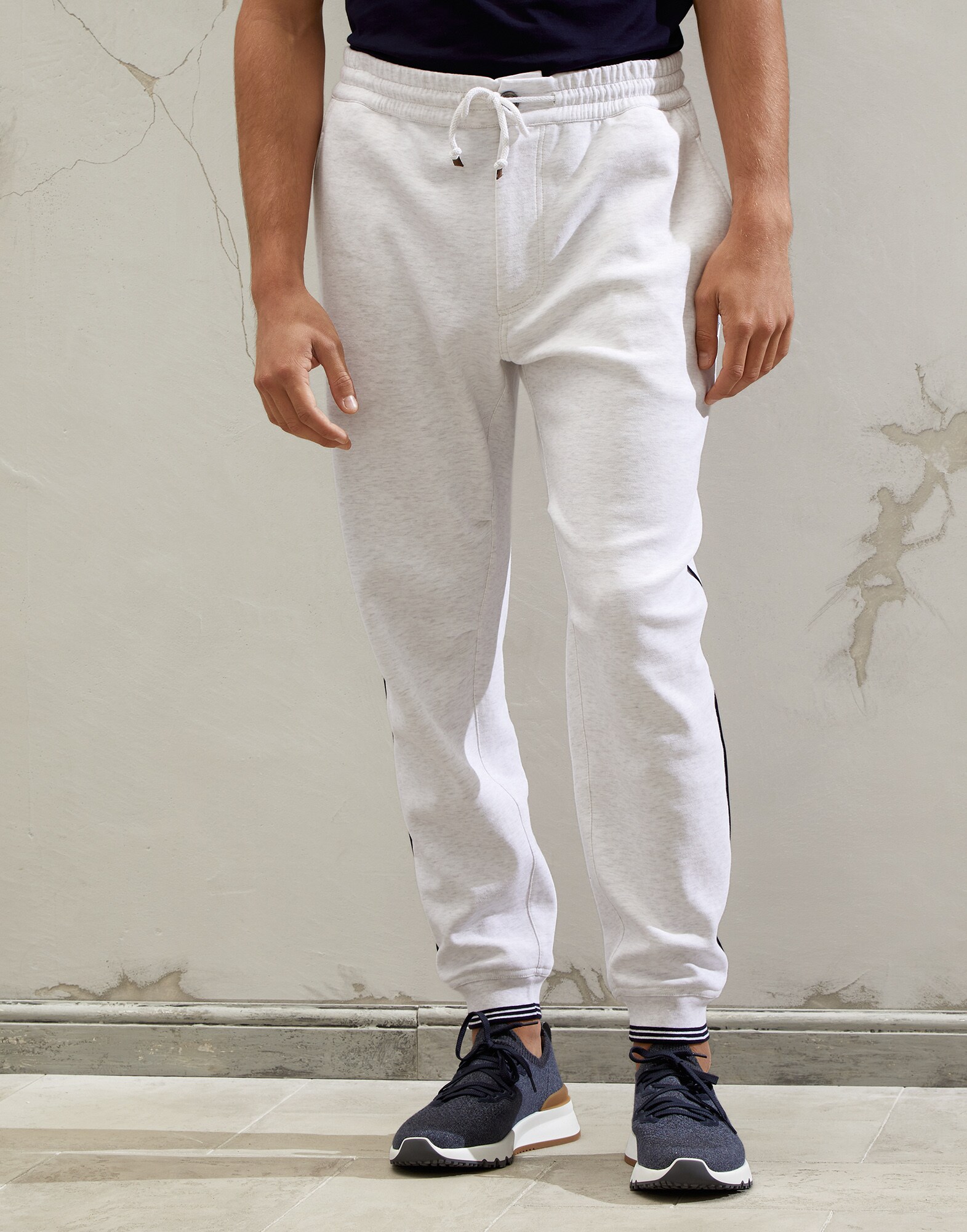Cotton trousers Fog Man - Brunello Cucinelli