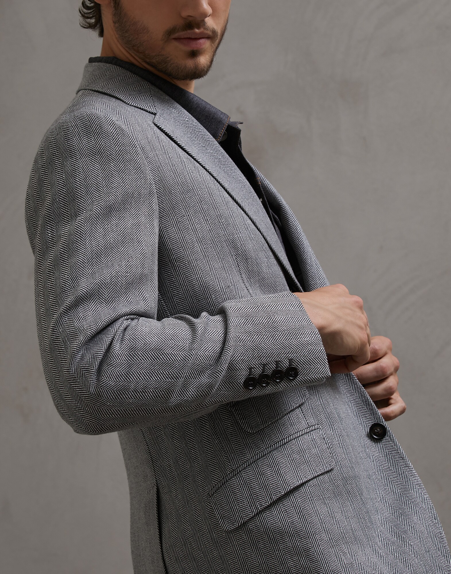 Single Breasted Blazer - Detail