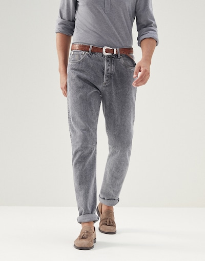 Denim trousers (231MA095X1290) for Man | Brunello Cucinelli