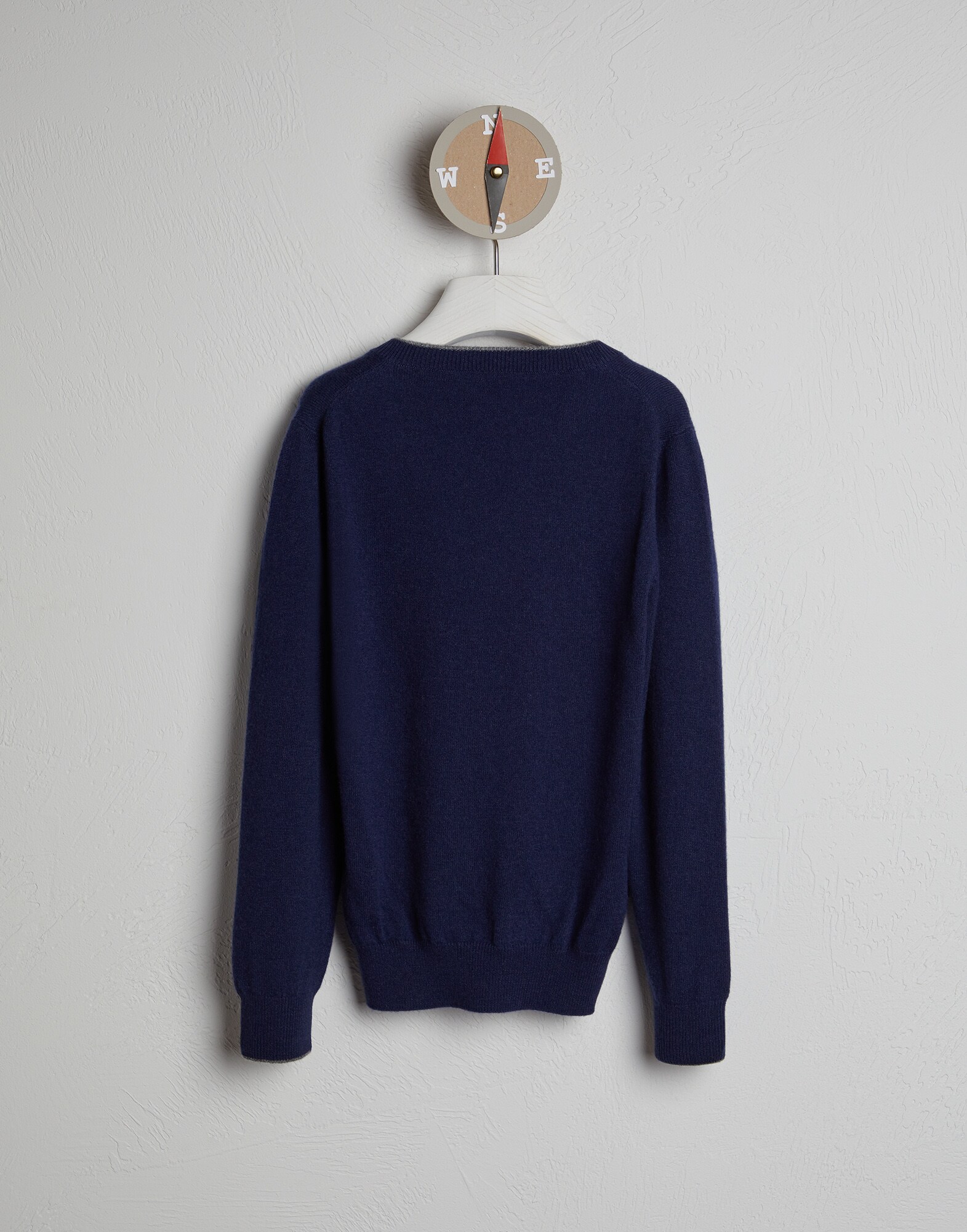 V-neck Sweater - Back view