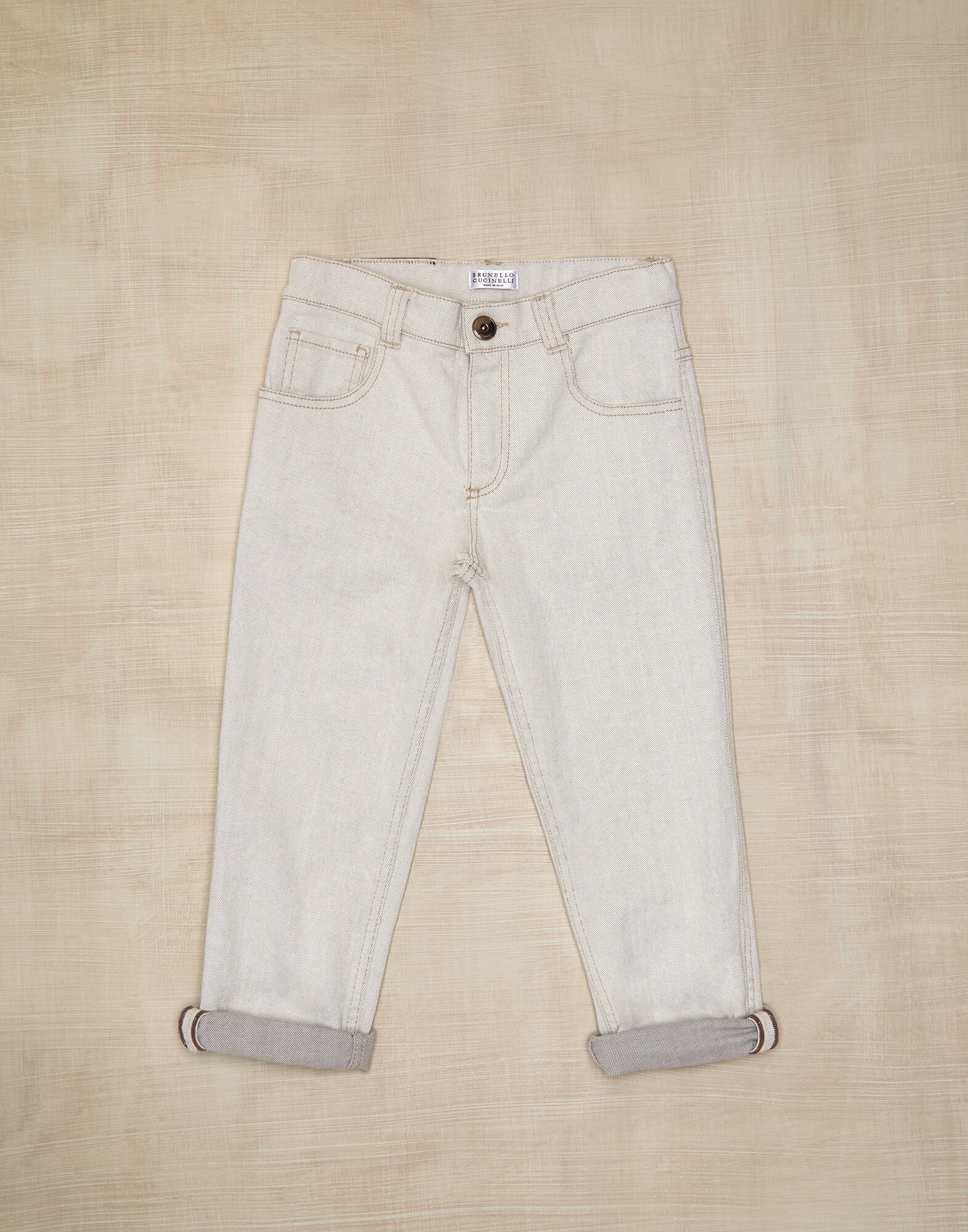 Hose aus Denim - Front