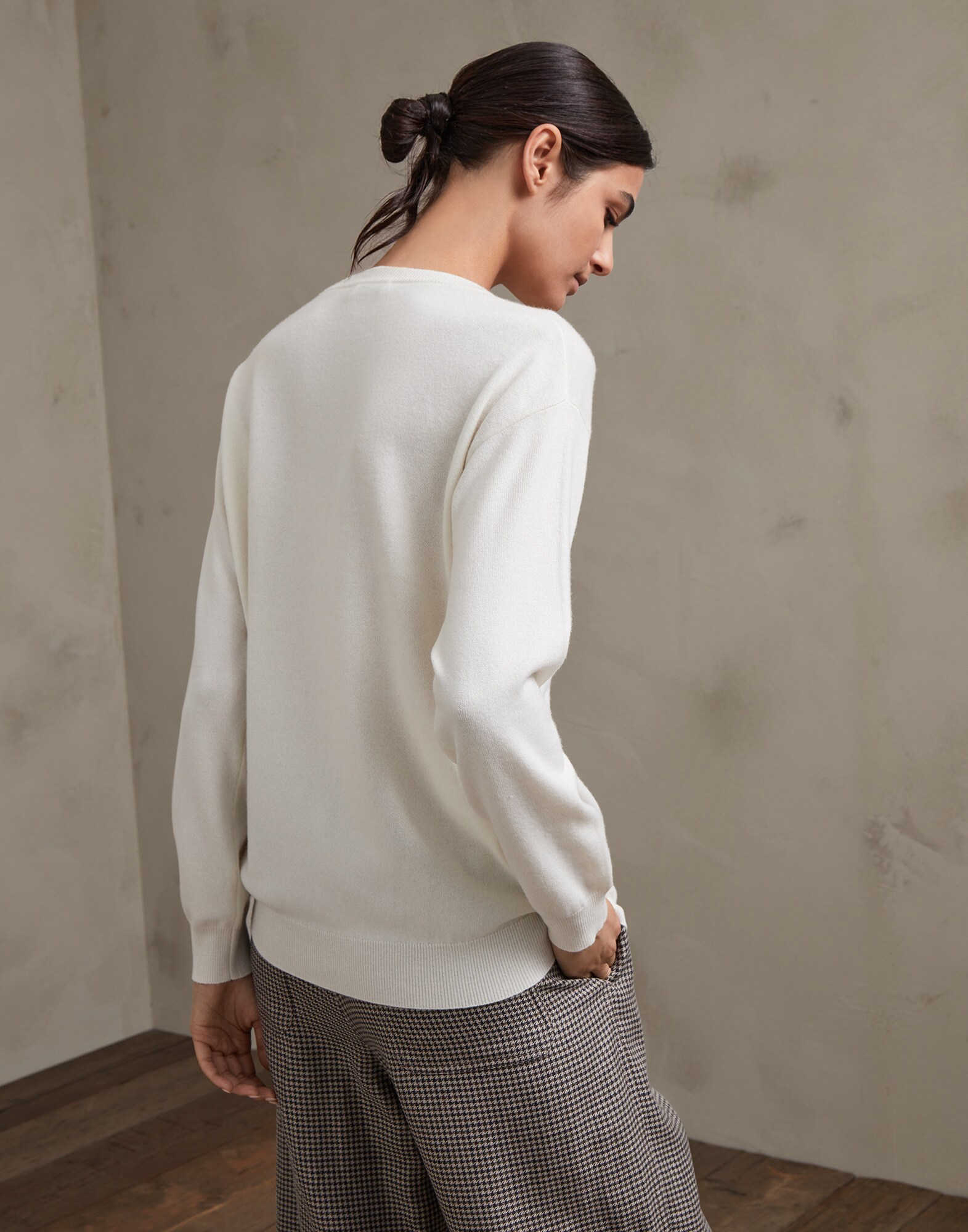Crewneck Sweater - Back view
