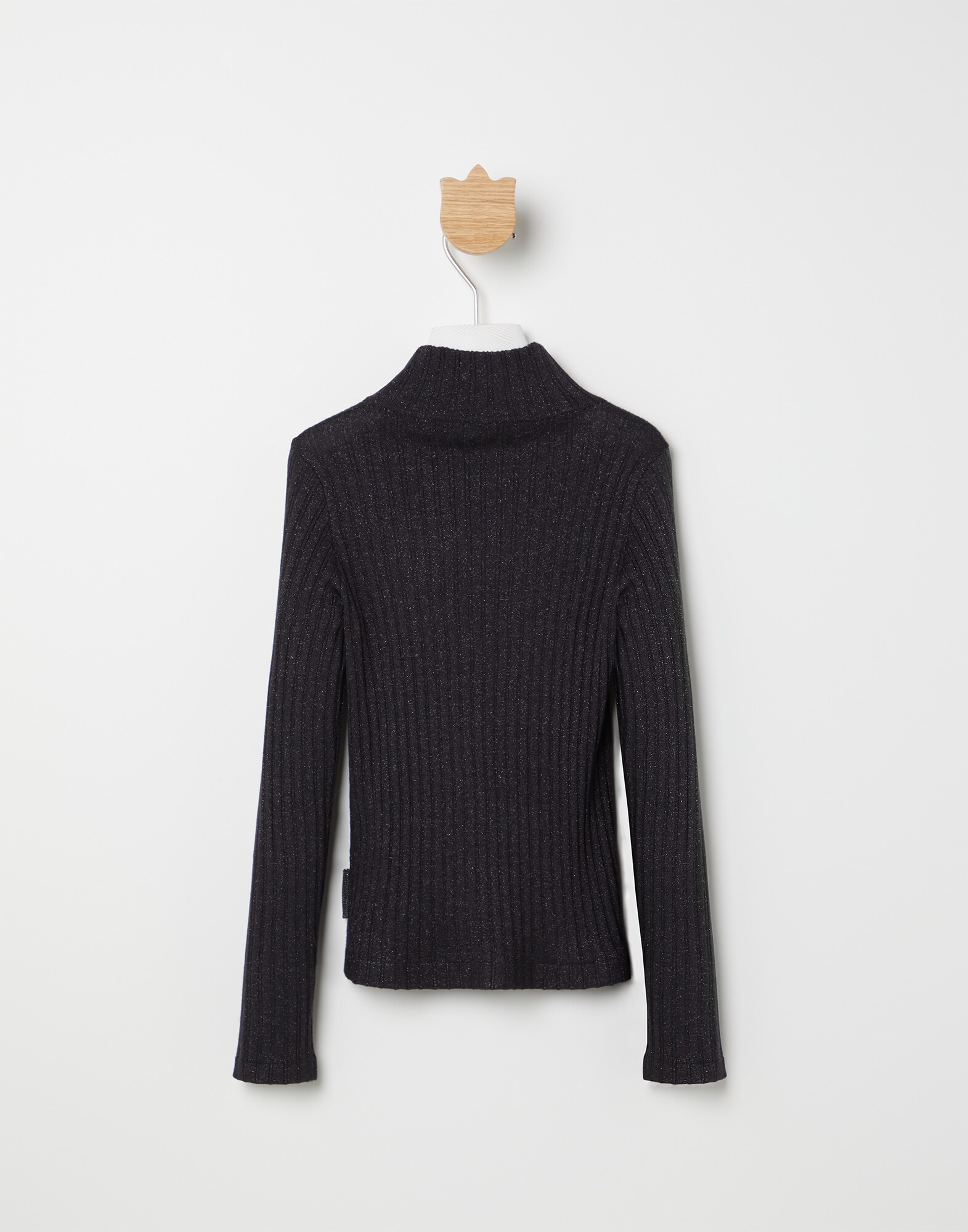 High Neck Sweater - Back view