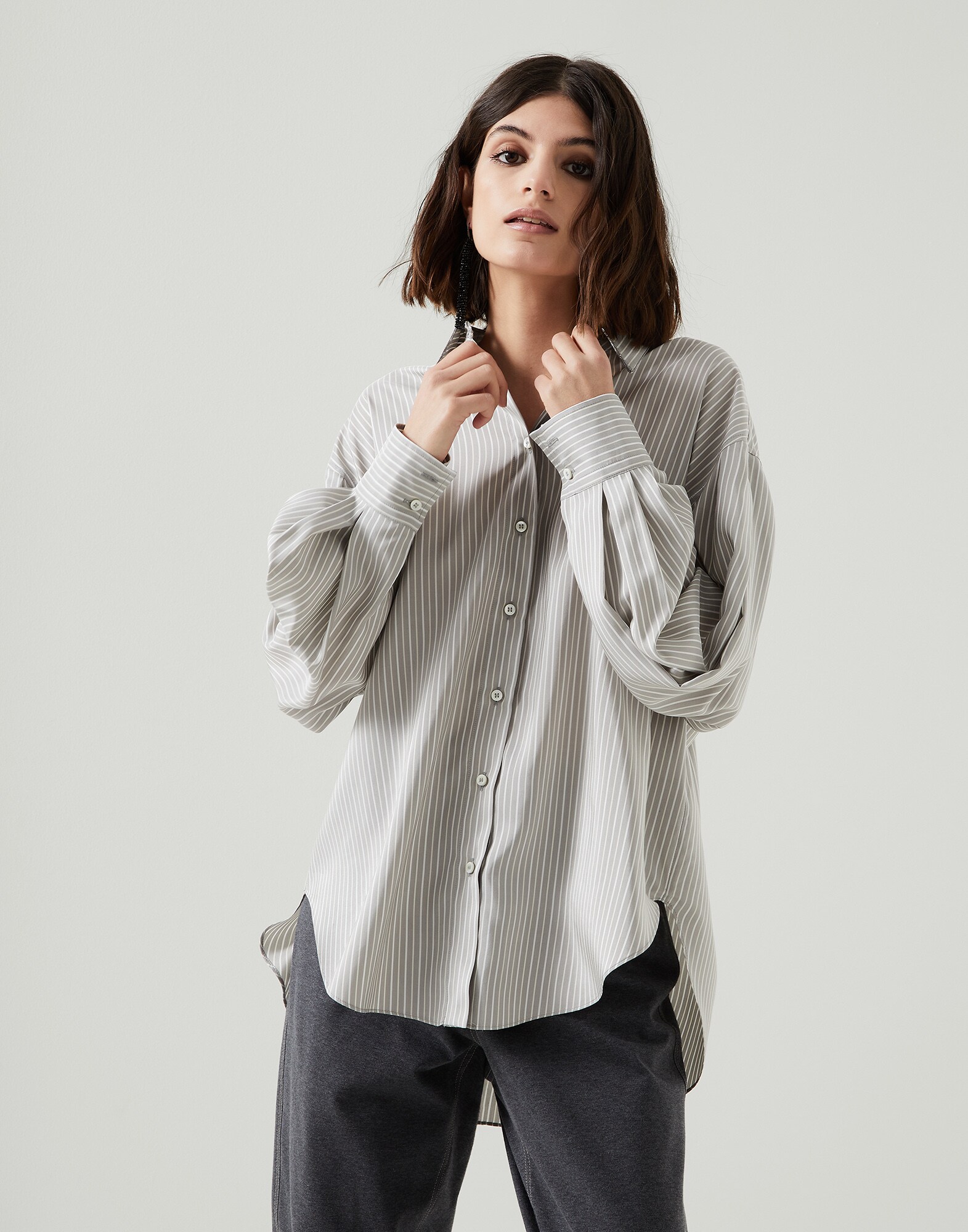 Camisa de Seda - Vista frontal