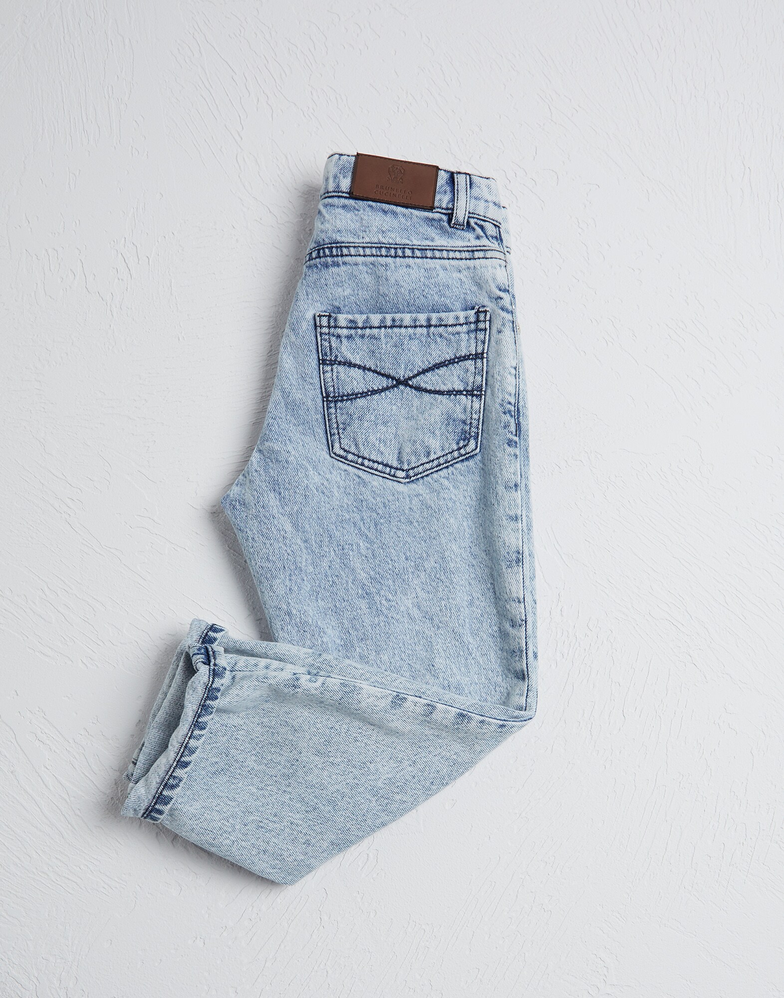 Pantalón de Denim - Vista trasera