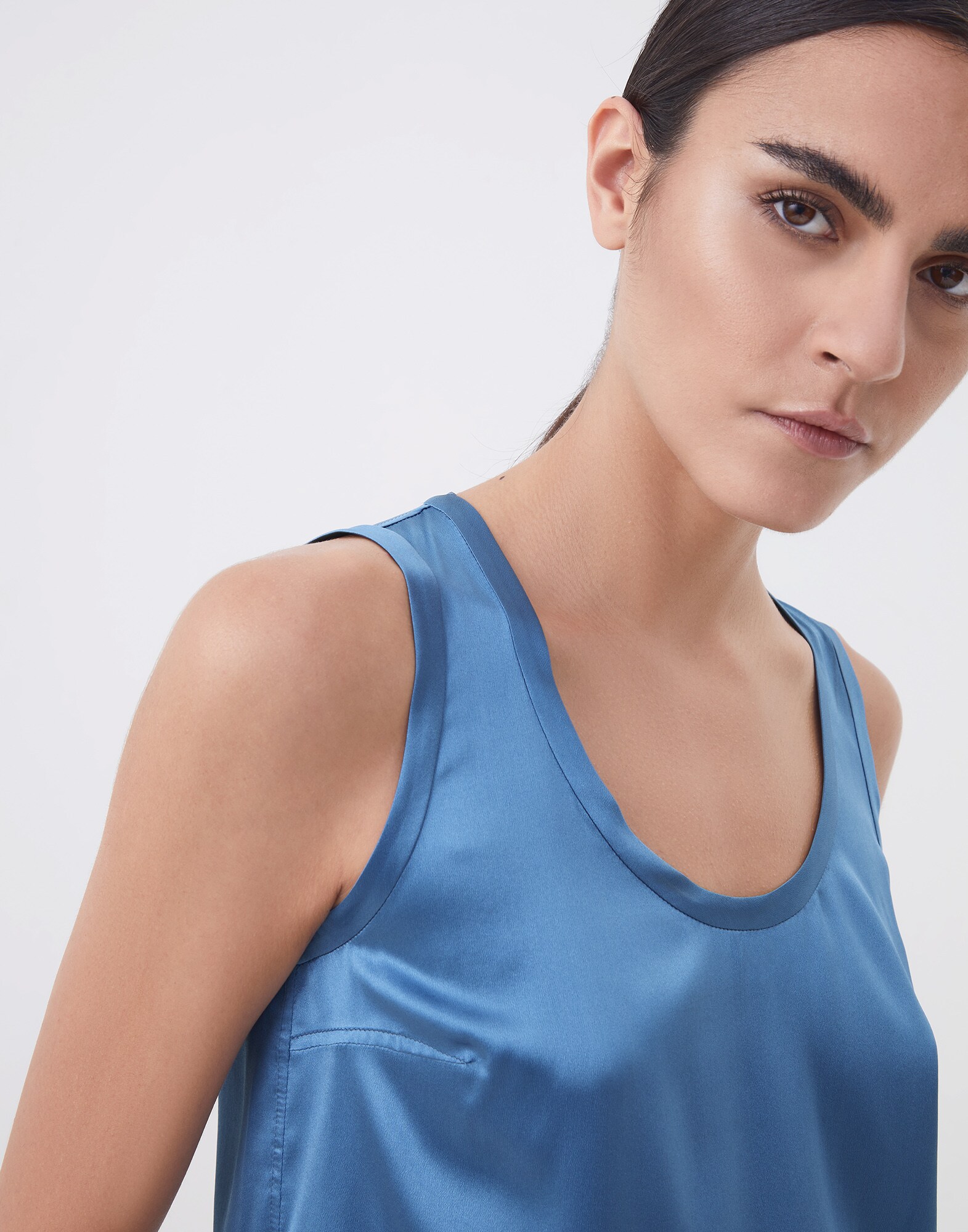 Top Indigo Woman 3 - Brunello Cucinelli