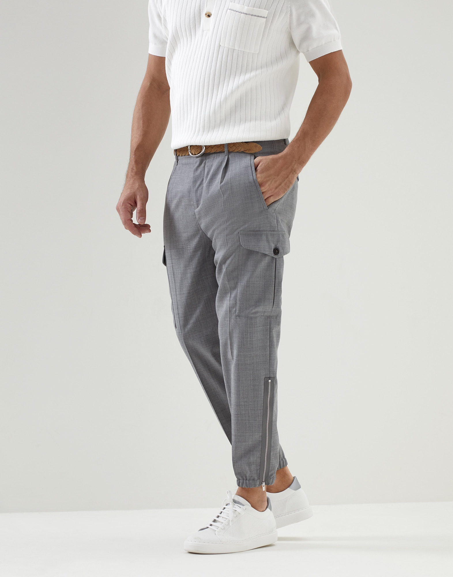 brunello cucinelli cargo shorts