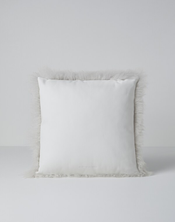 Shearling cushion Snow Lifestyle - Brunello Cucinelli 