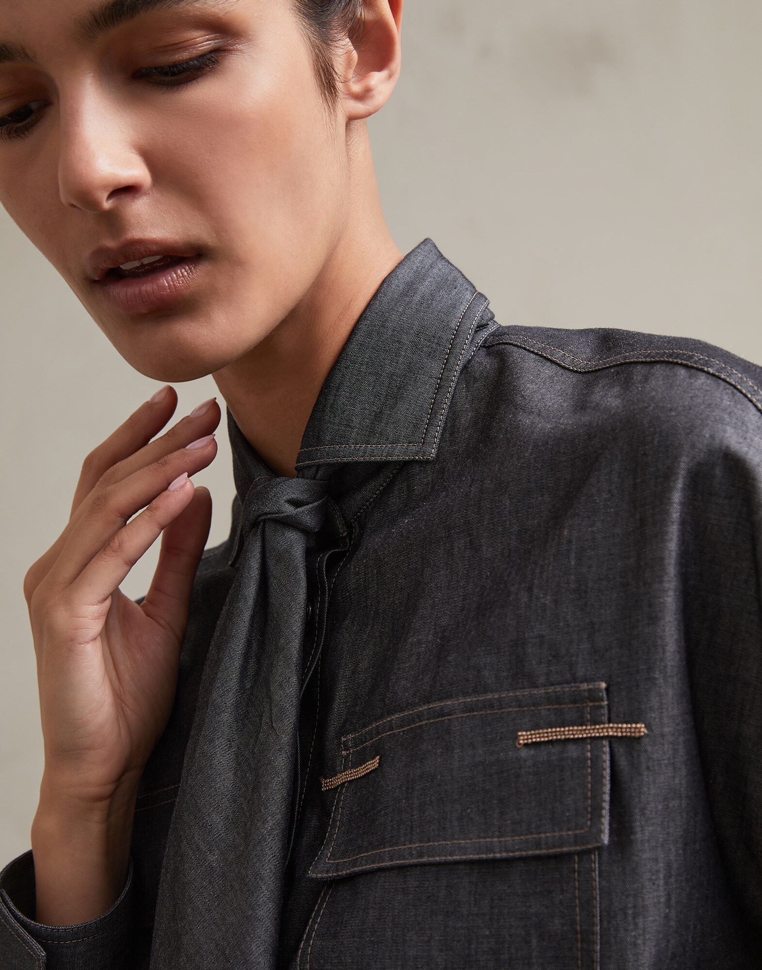 Denim Shirt - Detail