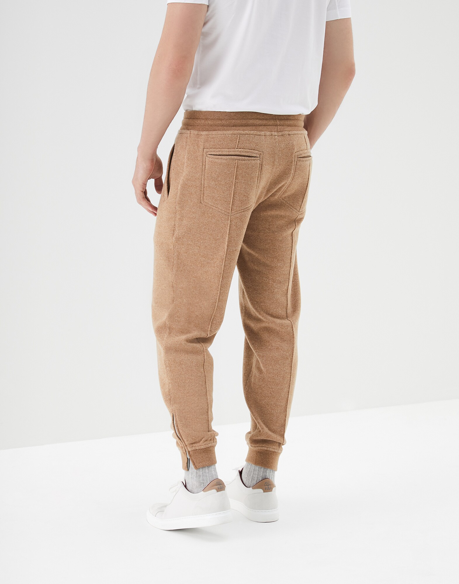 Pantalón de Chándal Camello Hombre 2 - Brunello Cucinelli