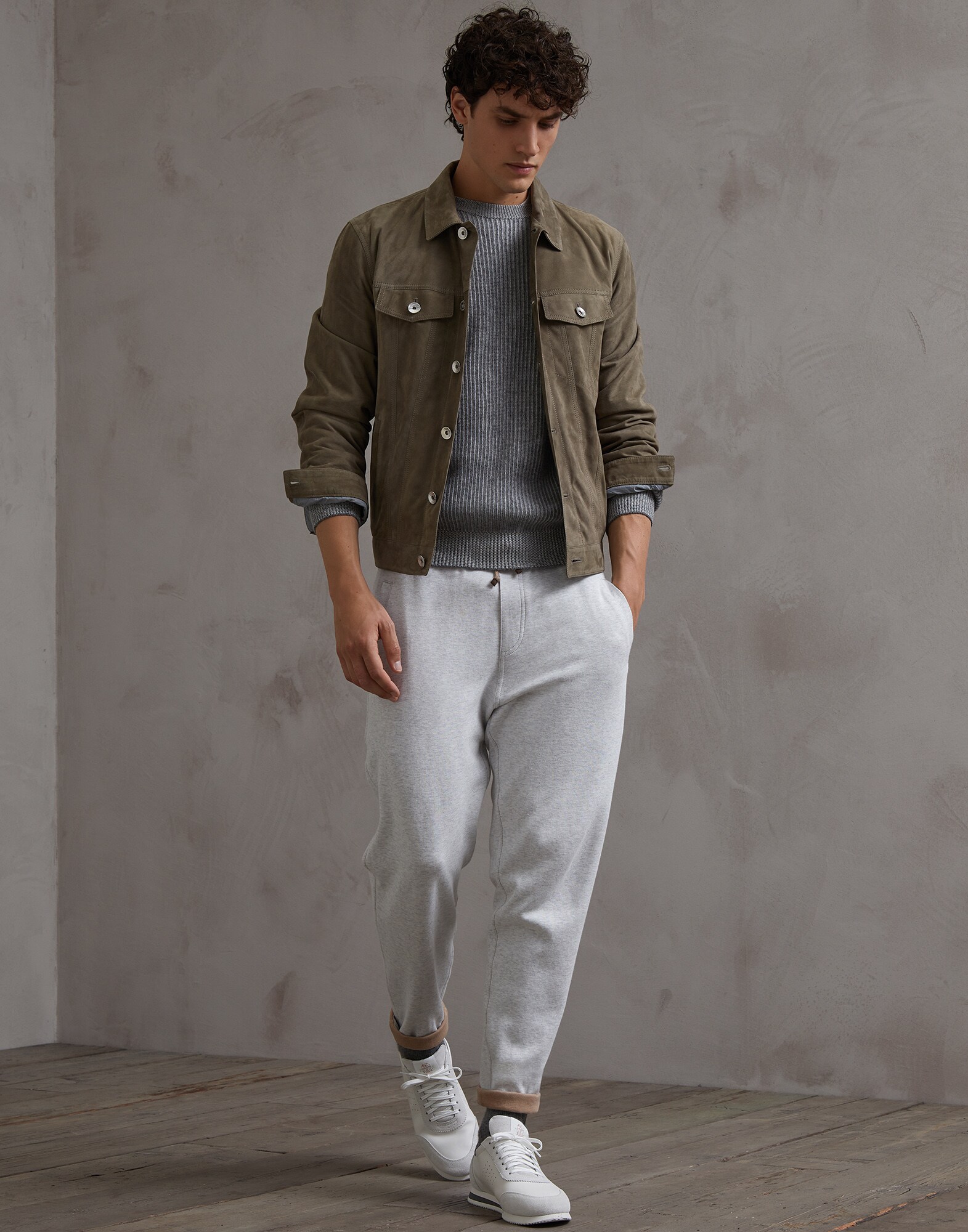 Leather Military Man 3 - Brunello Cucinelli