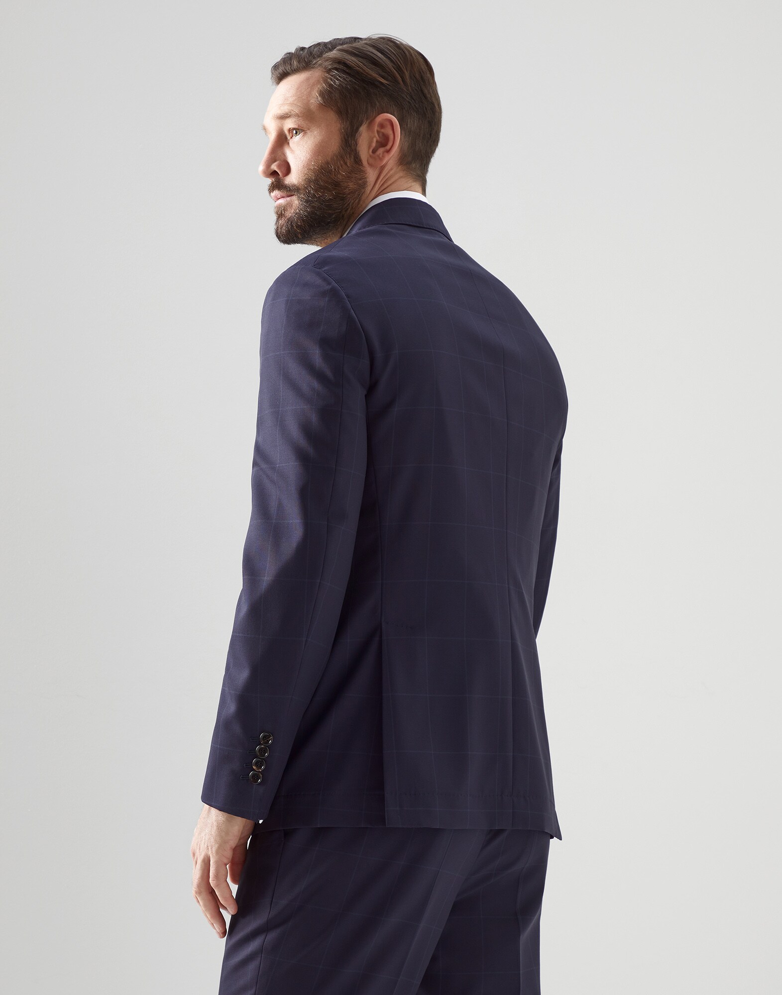 Single Breasted Blazer - Back view