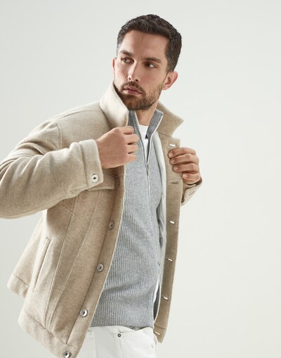 Knit Down Jacket - Editorial view