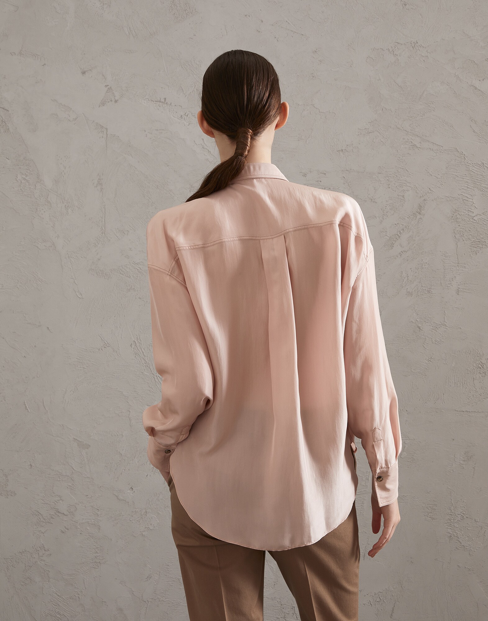 Chemise en Soie - Vue arrière