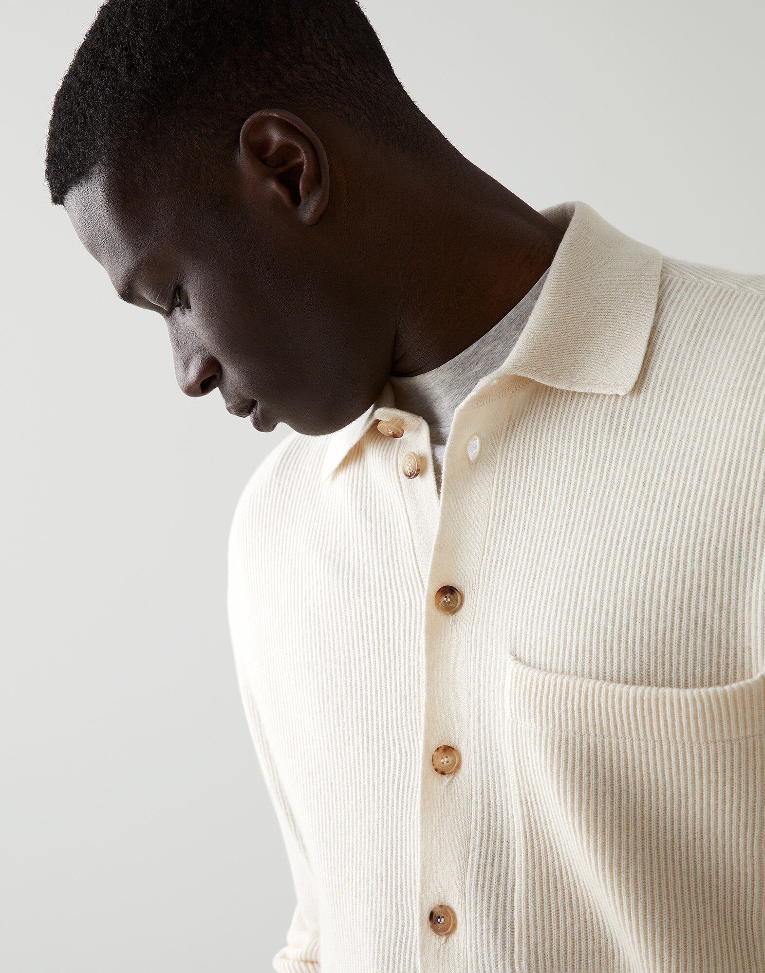 Polo-Style Sweater - Detail view