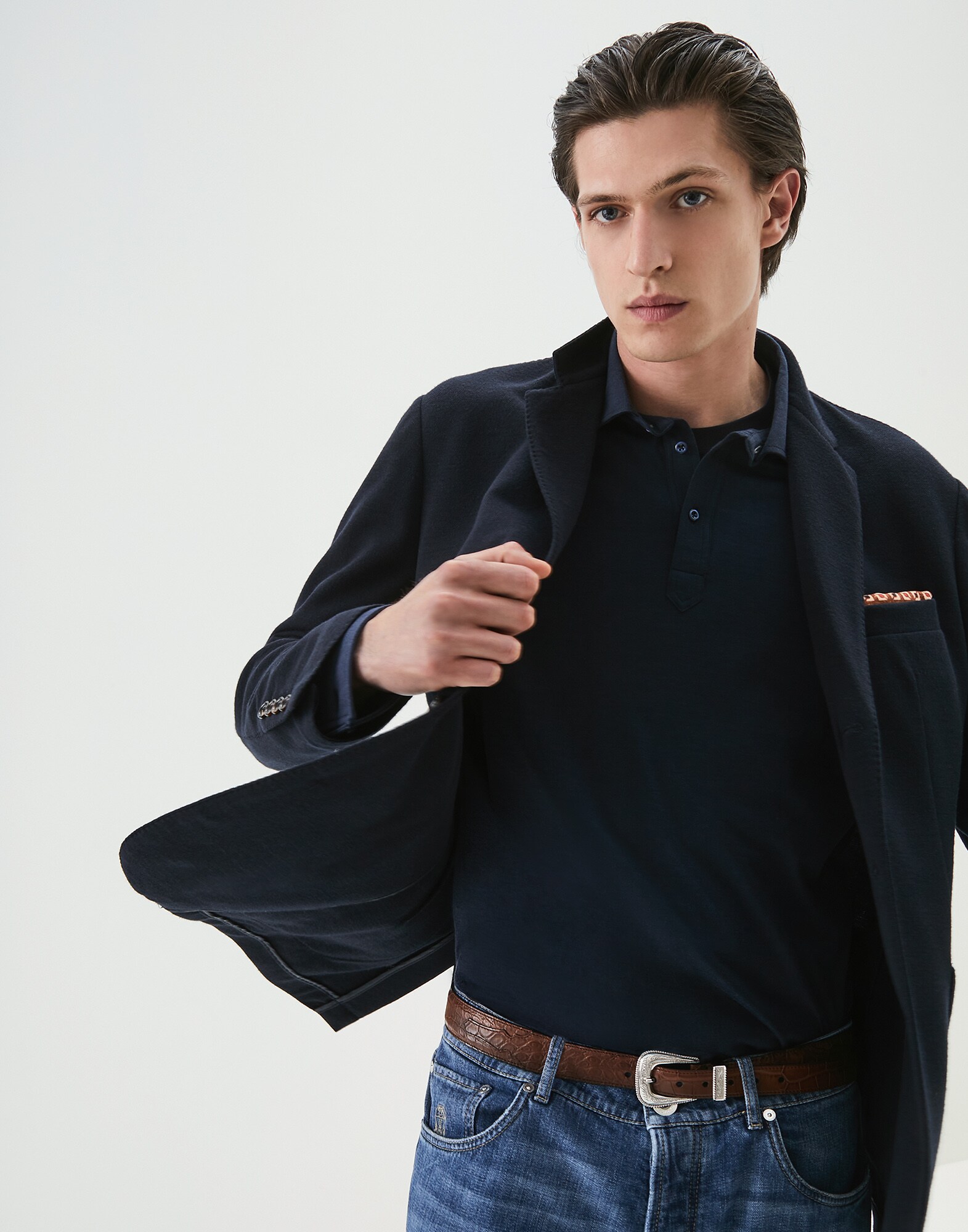 Chaqueta de Botonadura Simple - Editorial