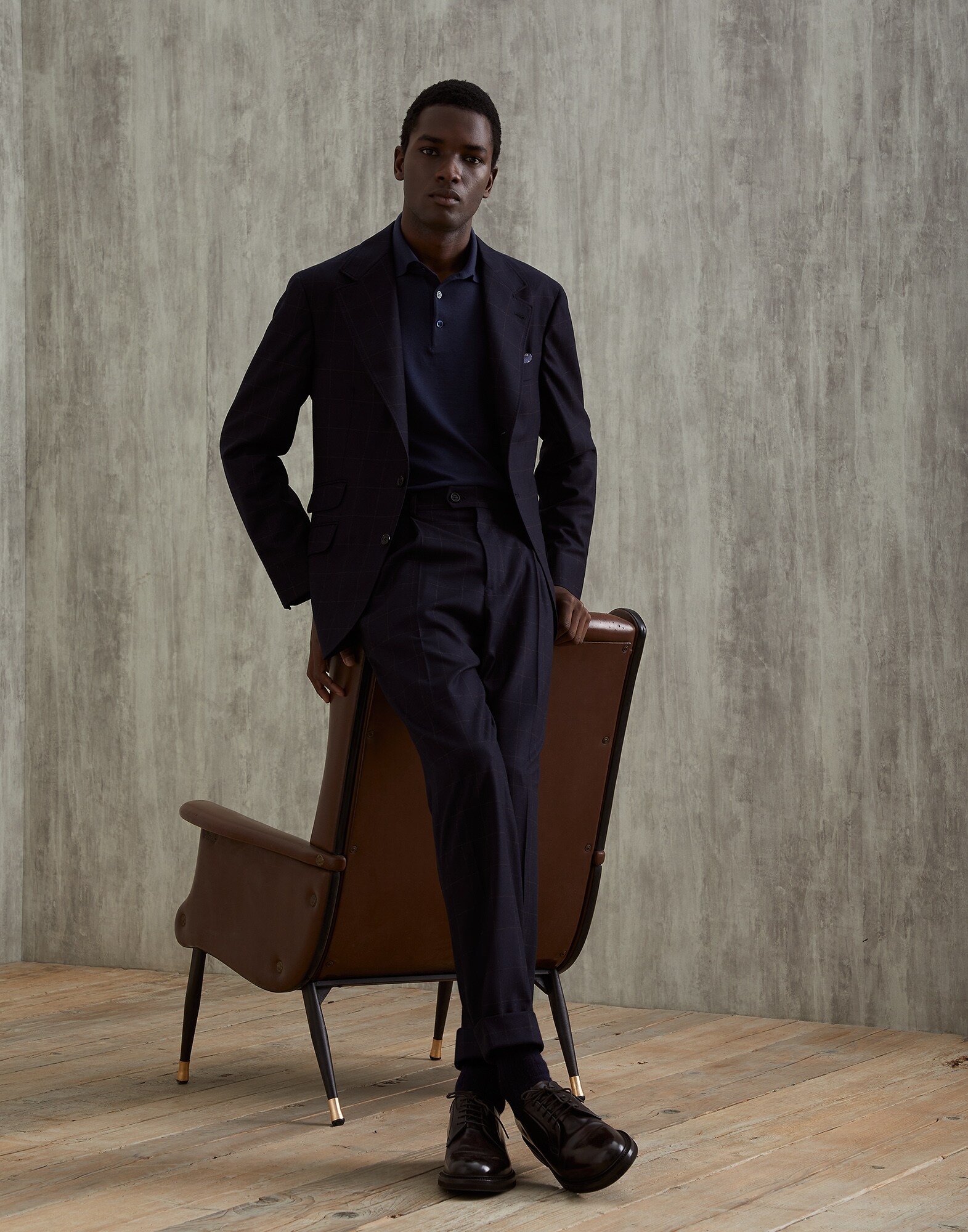 Polo-Style Sweater - Full look