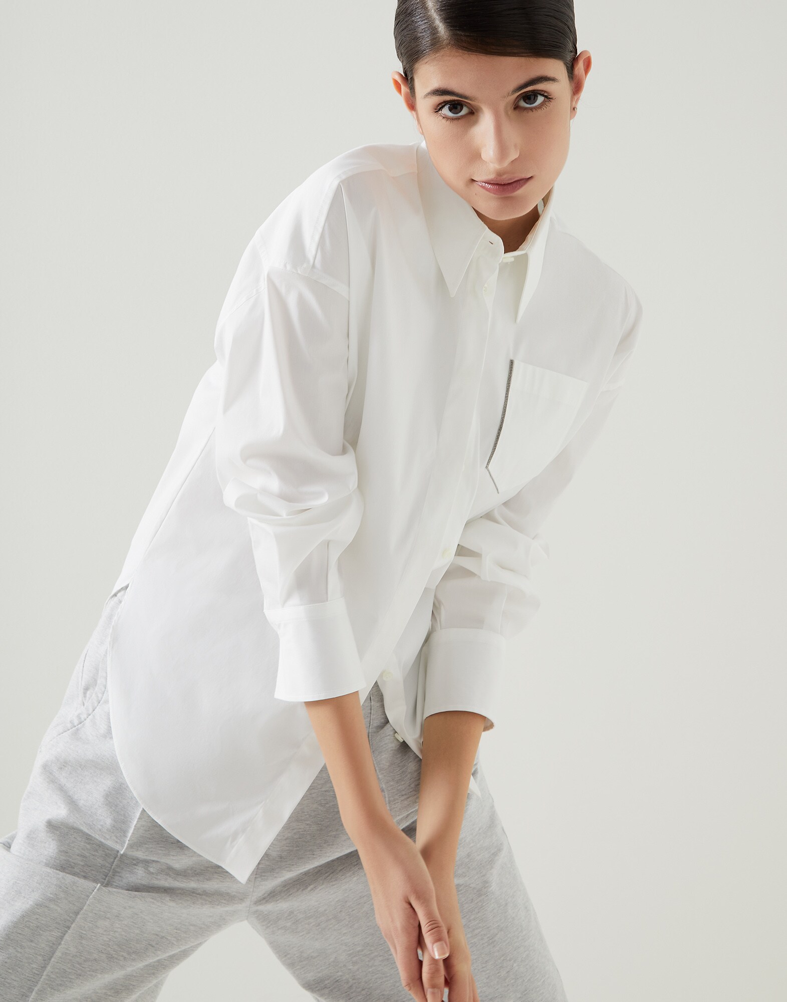 Cotton Shirt - Editorial view