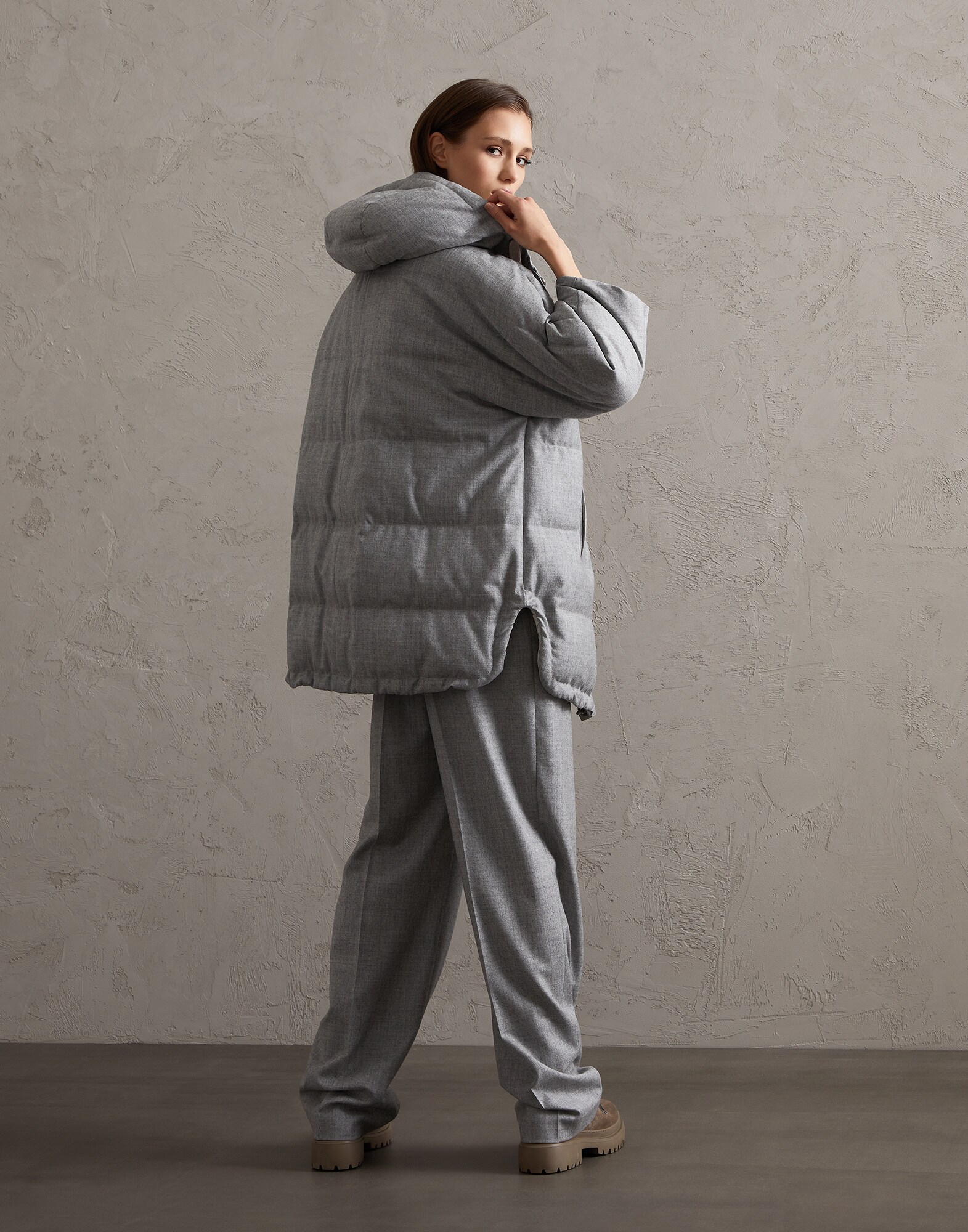 Down Jacket - Back view