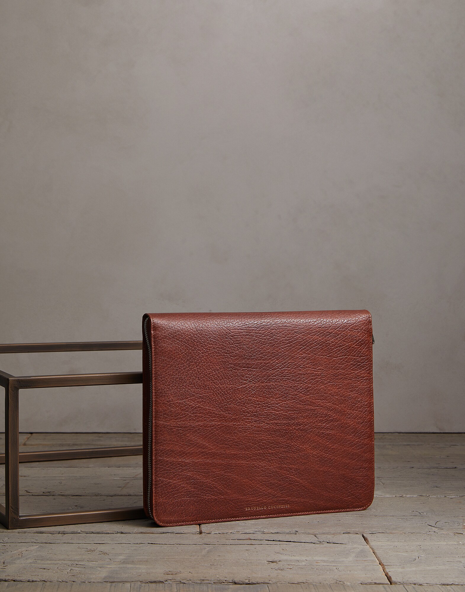 Document Holder Cognac Man 1 - Brunello Cucinelli