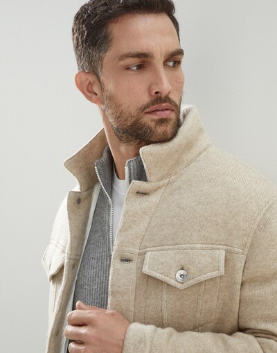 Knit Down Jacket - Detail view