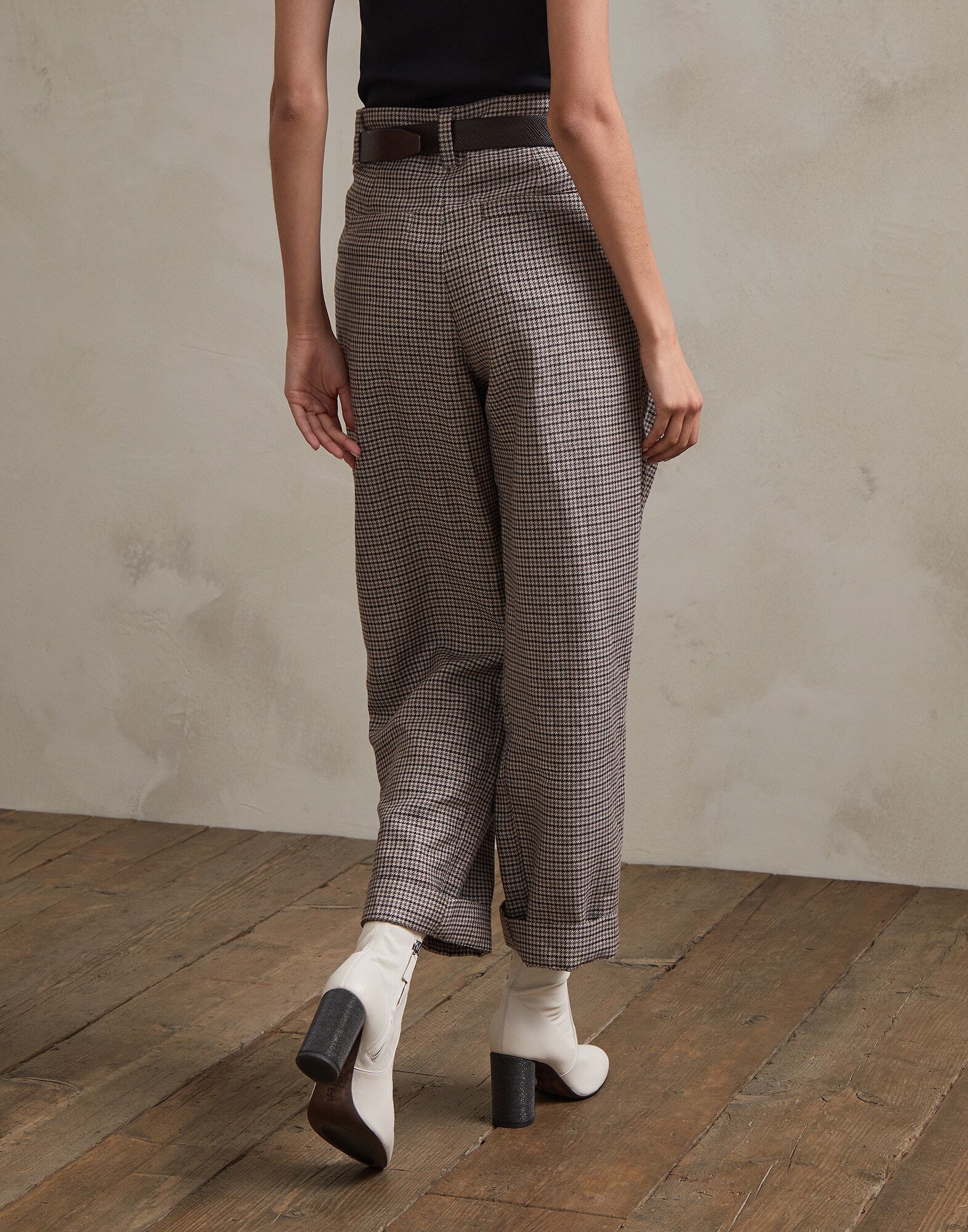 Trousers Tobacco Woman 2 - Brunello Cucinelli