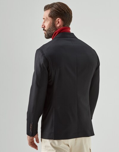 Chaqueta de Botonadura Simple - Vista trasera