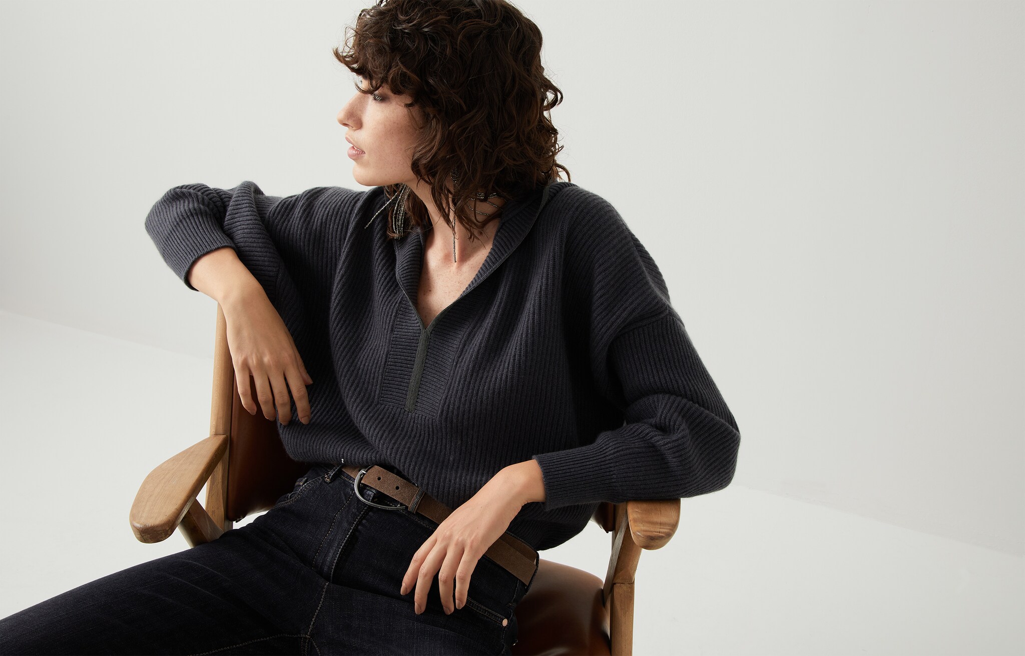 Hooded Sweater - Horizontal view