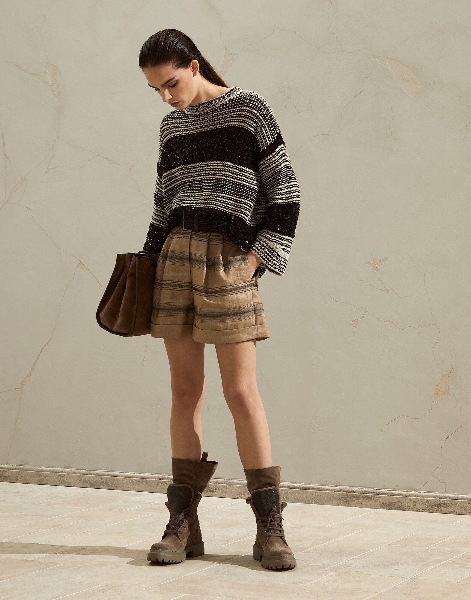 Bermudas y Shorts - Vista look completo