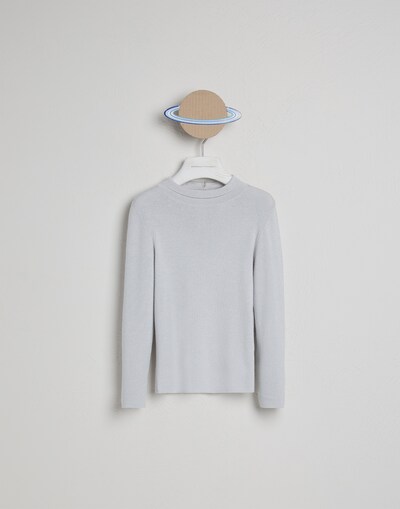 High Neck Sweater - Front view