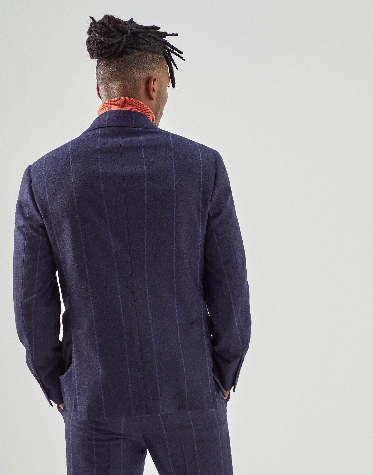 Single Breasted Blazer - Back view