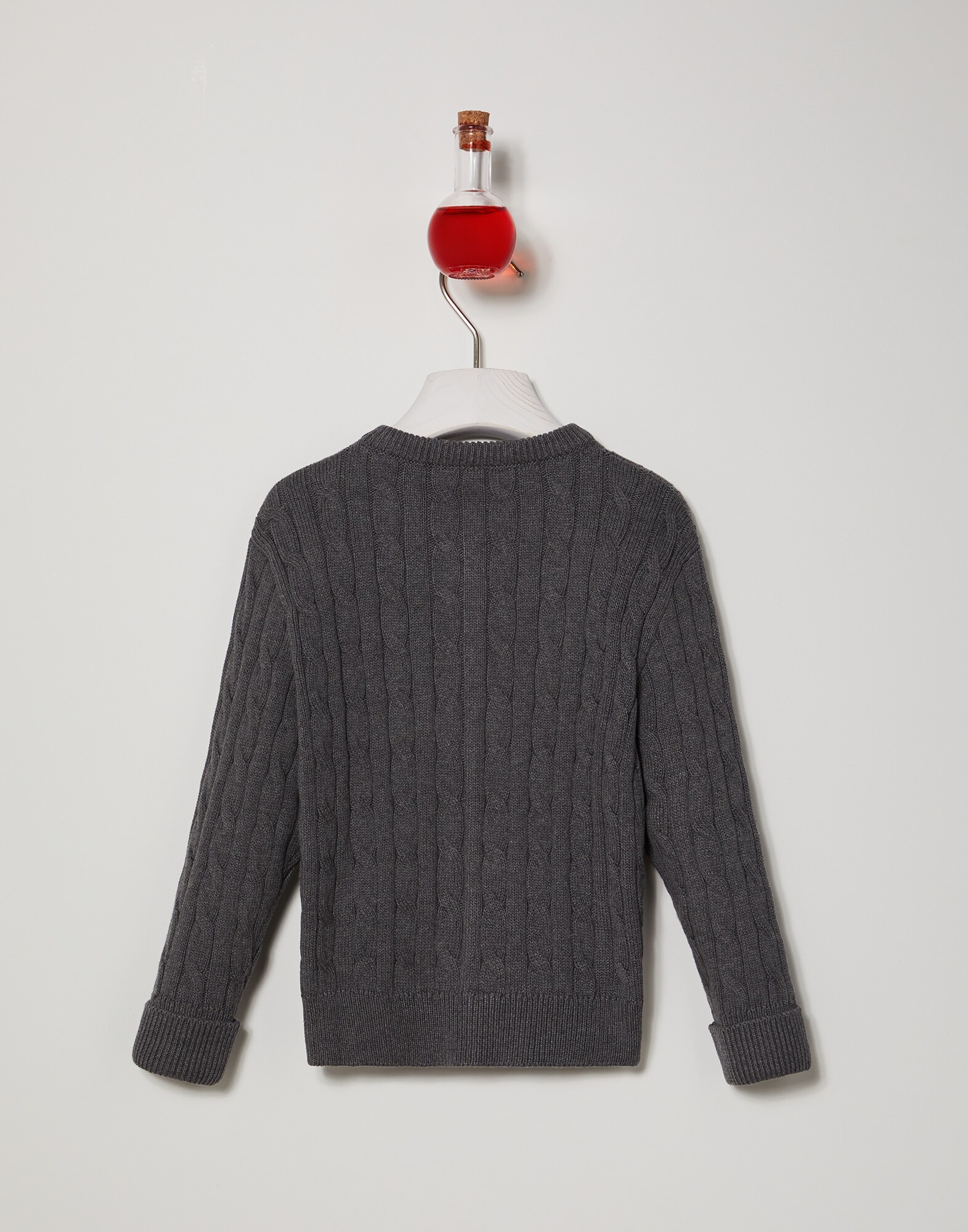 Strickjacke - Rückansicht