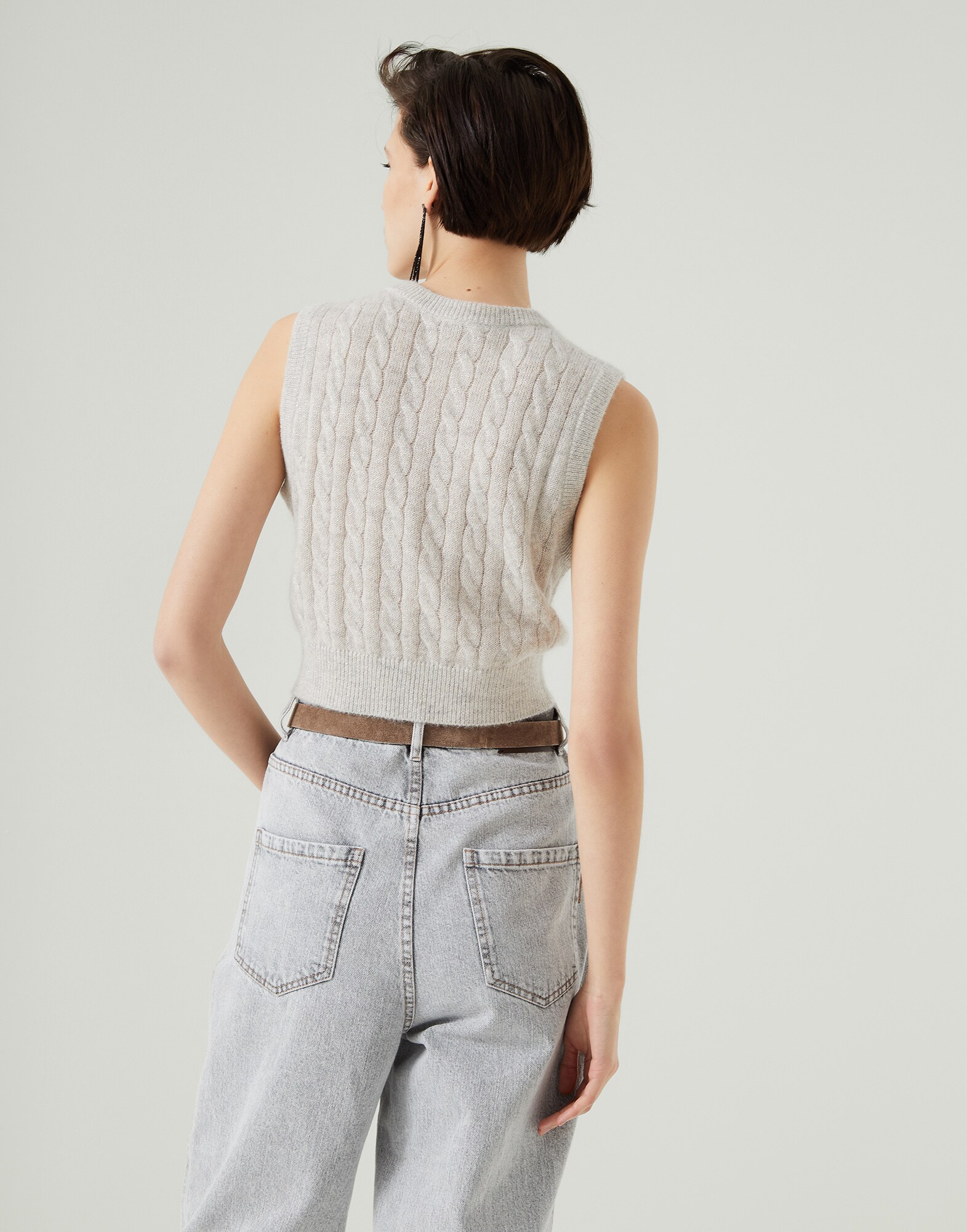 Knitted Top - Back view