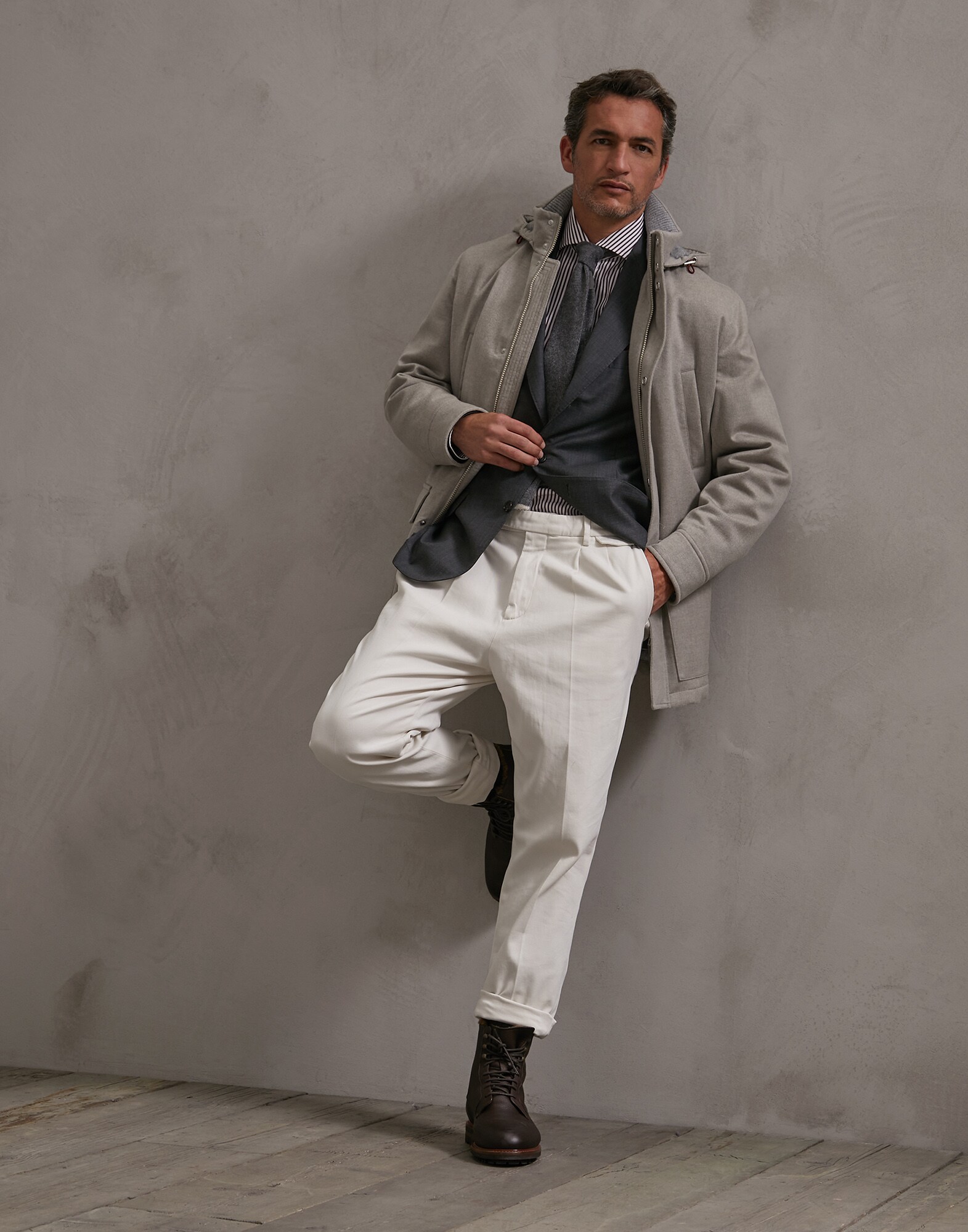 French Collar Shirt - Look