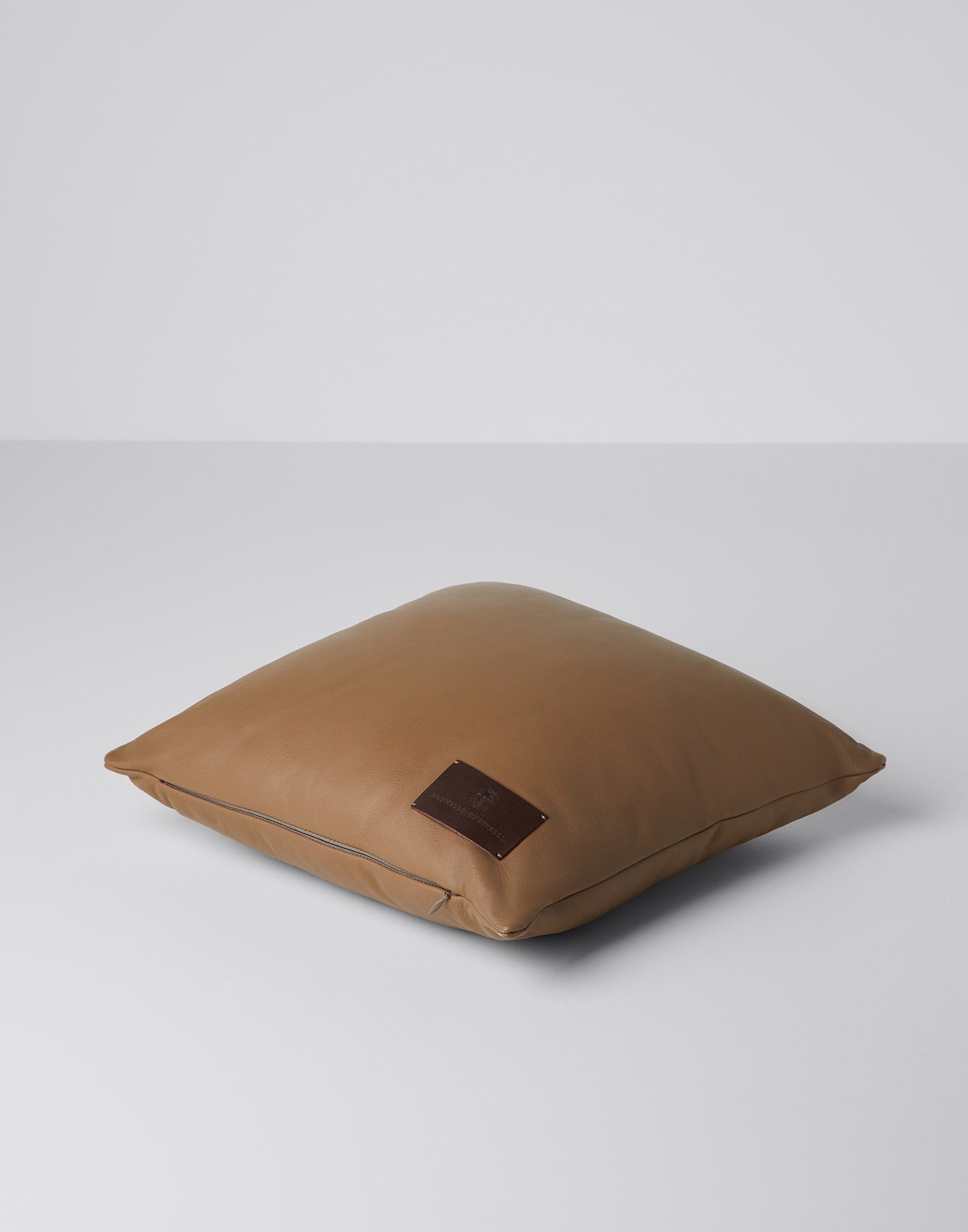 Calfskin cushion
