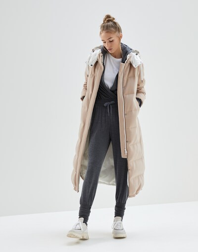 Knit Down Jacket - Full look