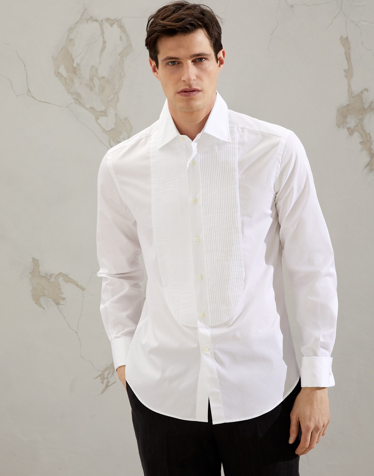 Chemise Smoking - Vue frontale