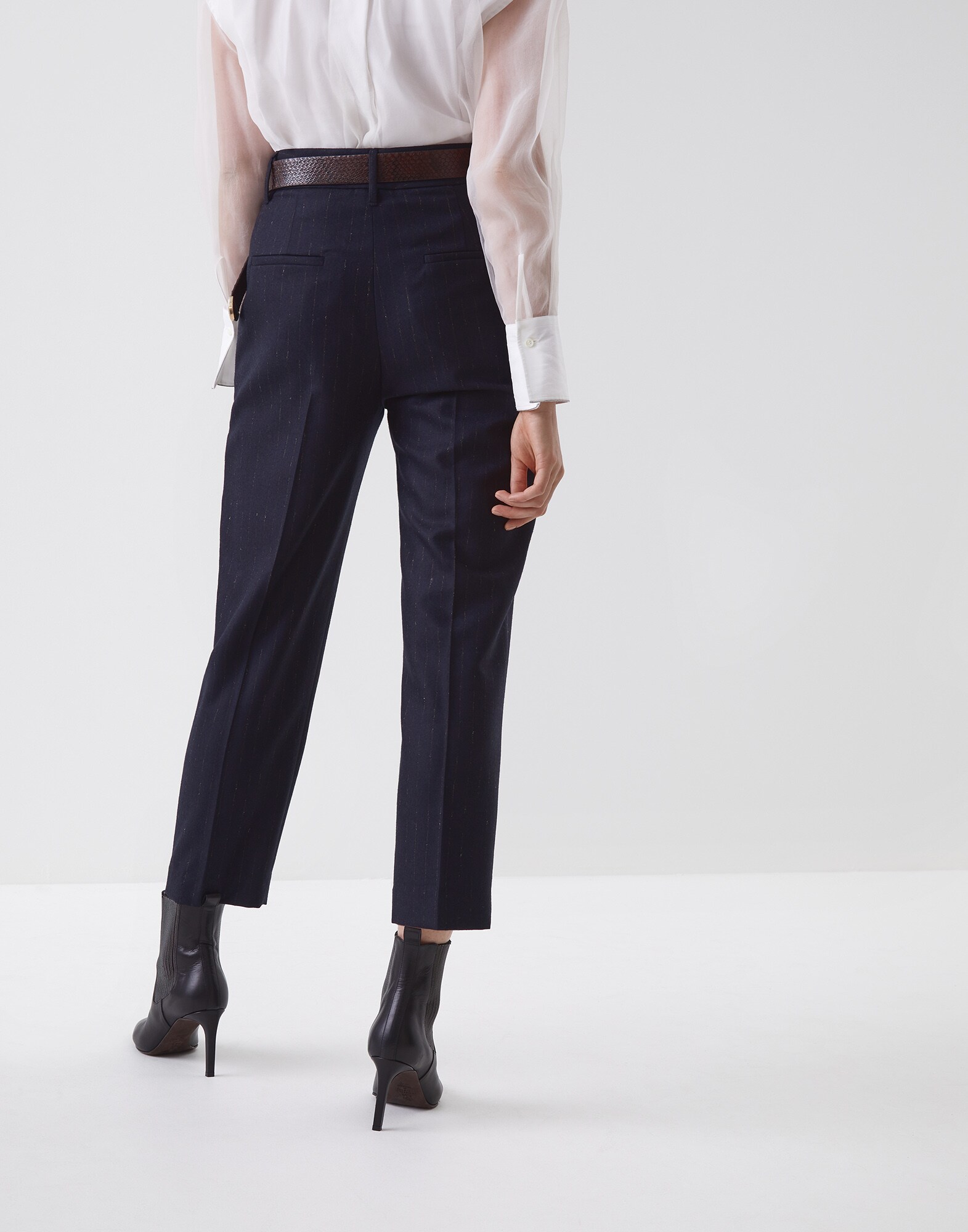 Pantalones Azul Mujer 1 - Brunello Cucinelli