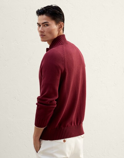 Zip-front Cardigan - Back view