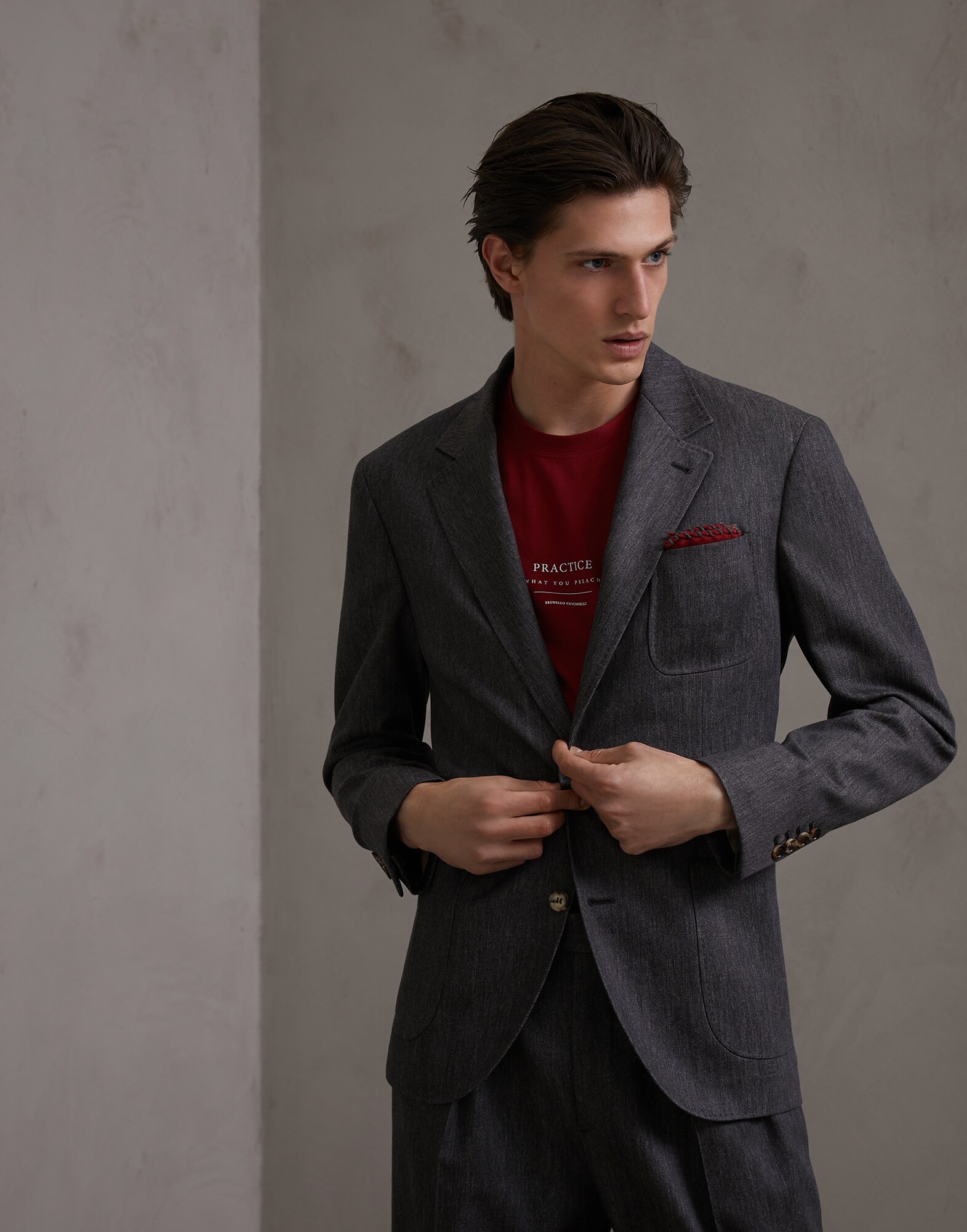 Single Breasted Blazer - Front