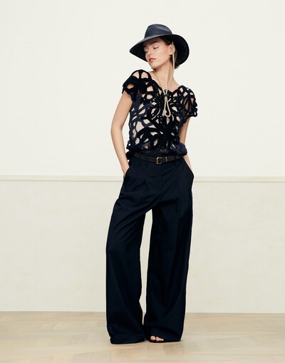 Top de Punto - Vista look completo