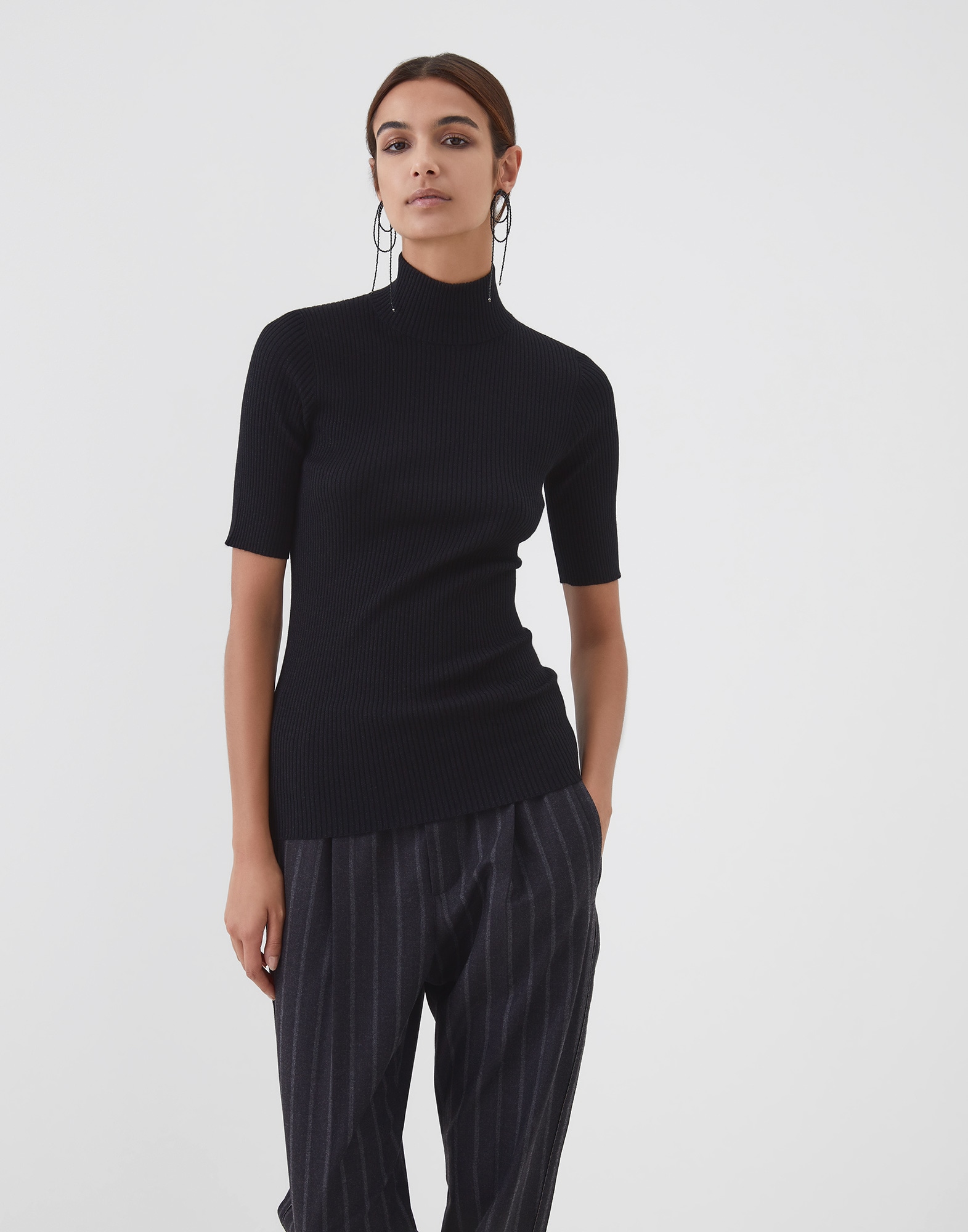 Pull Col Haut - Front