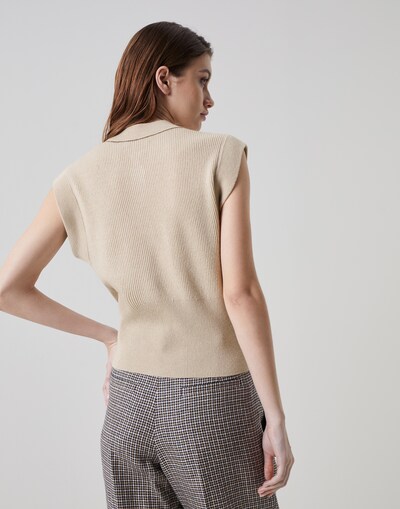Knitted Top - Back view