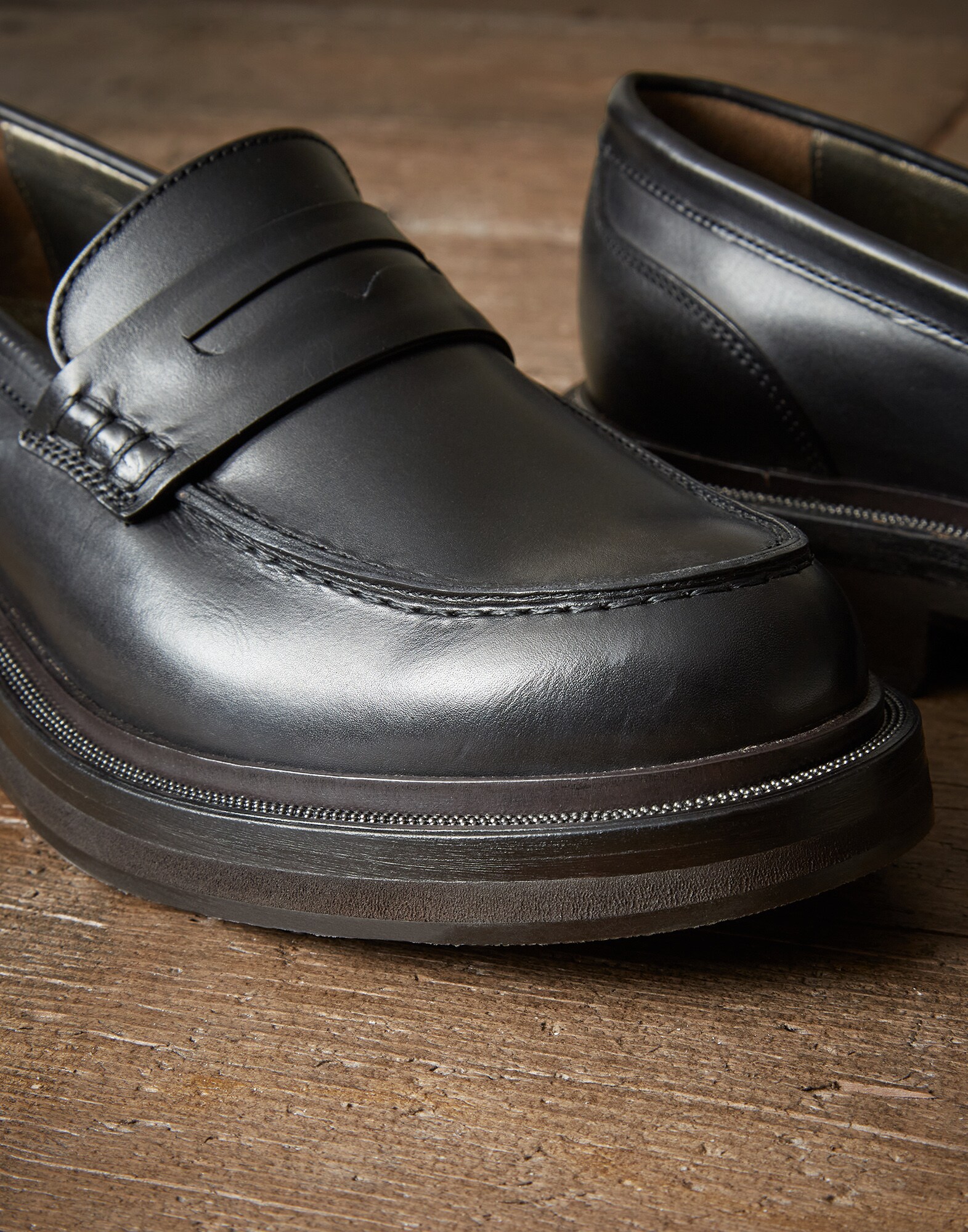 Mokassins Schwarz Damen 2 - Brunello Cucinelli