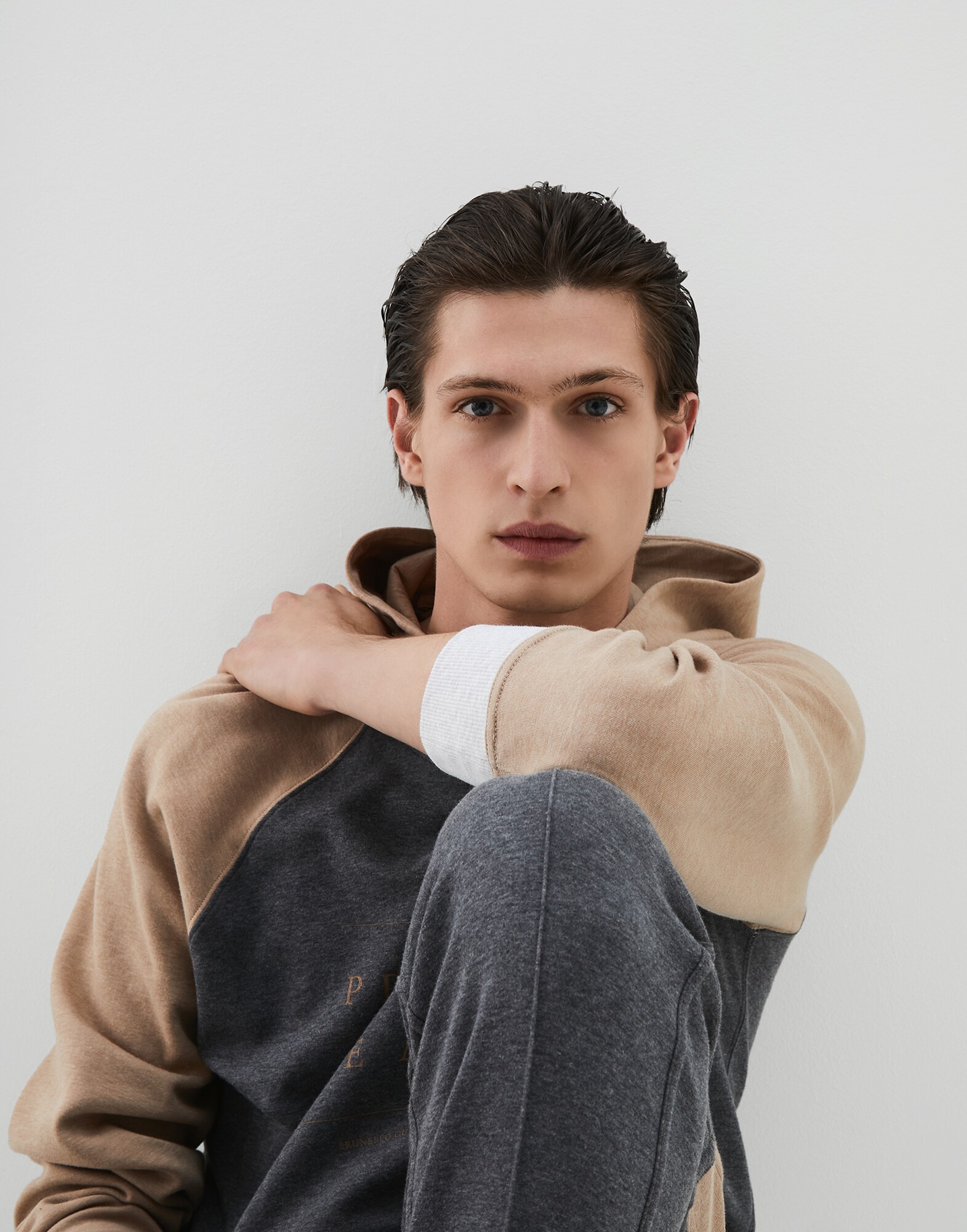 Sweatshirt Lead Man 0 - Brunello Cucinelli