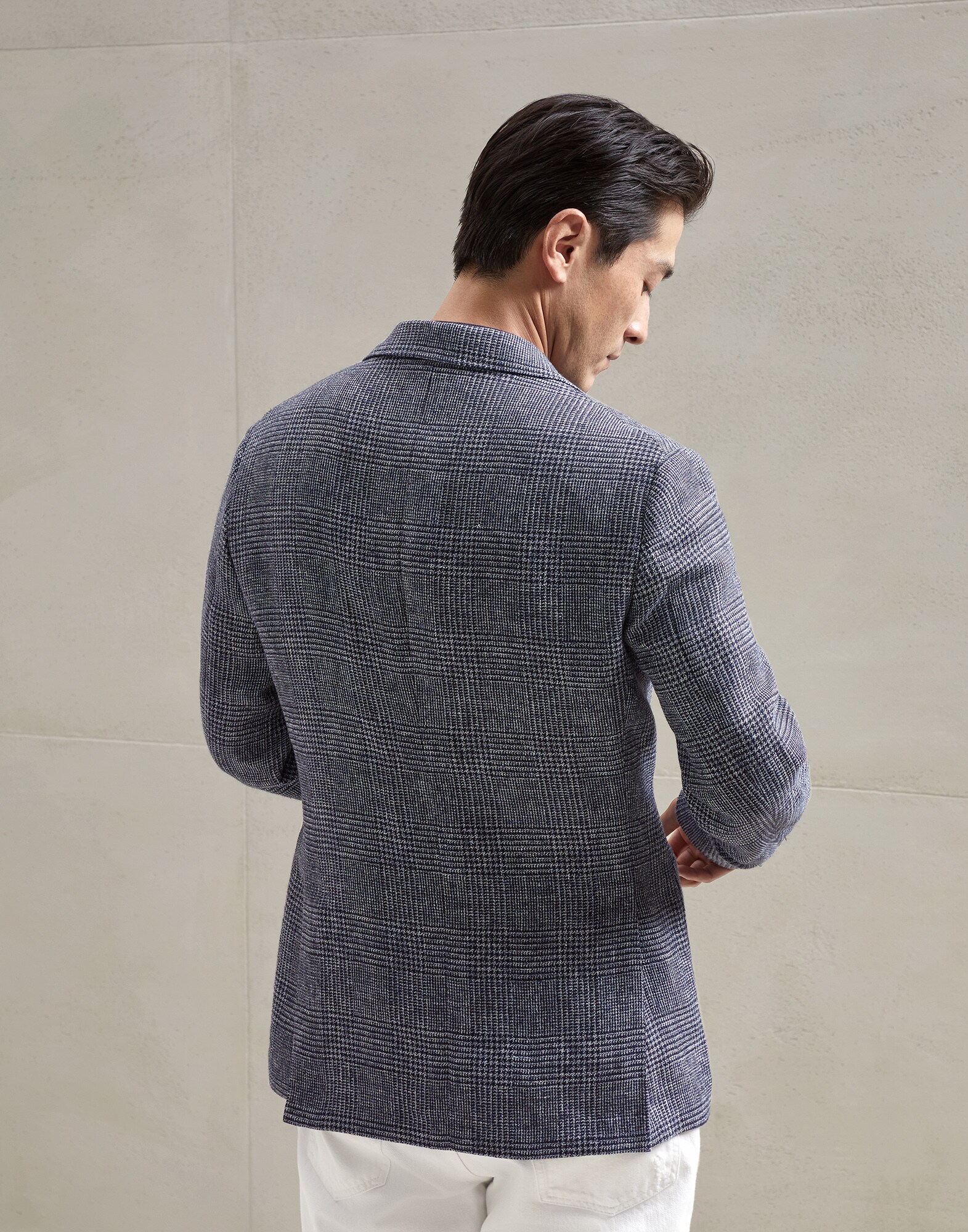 Single Breasted Blazer - Back view