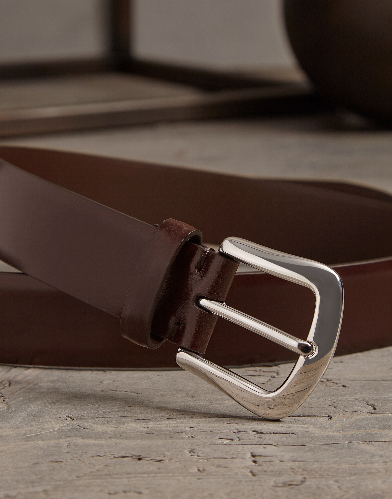 Ceinture Brun Foncé Homme 1 - Brunello Cucinelli