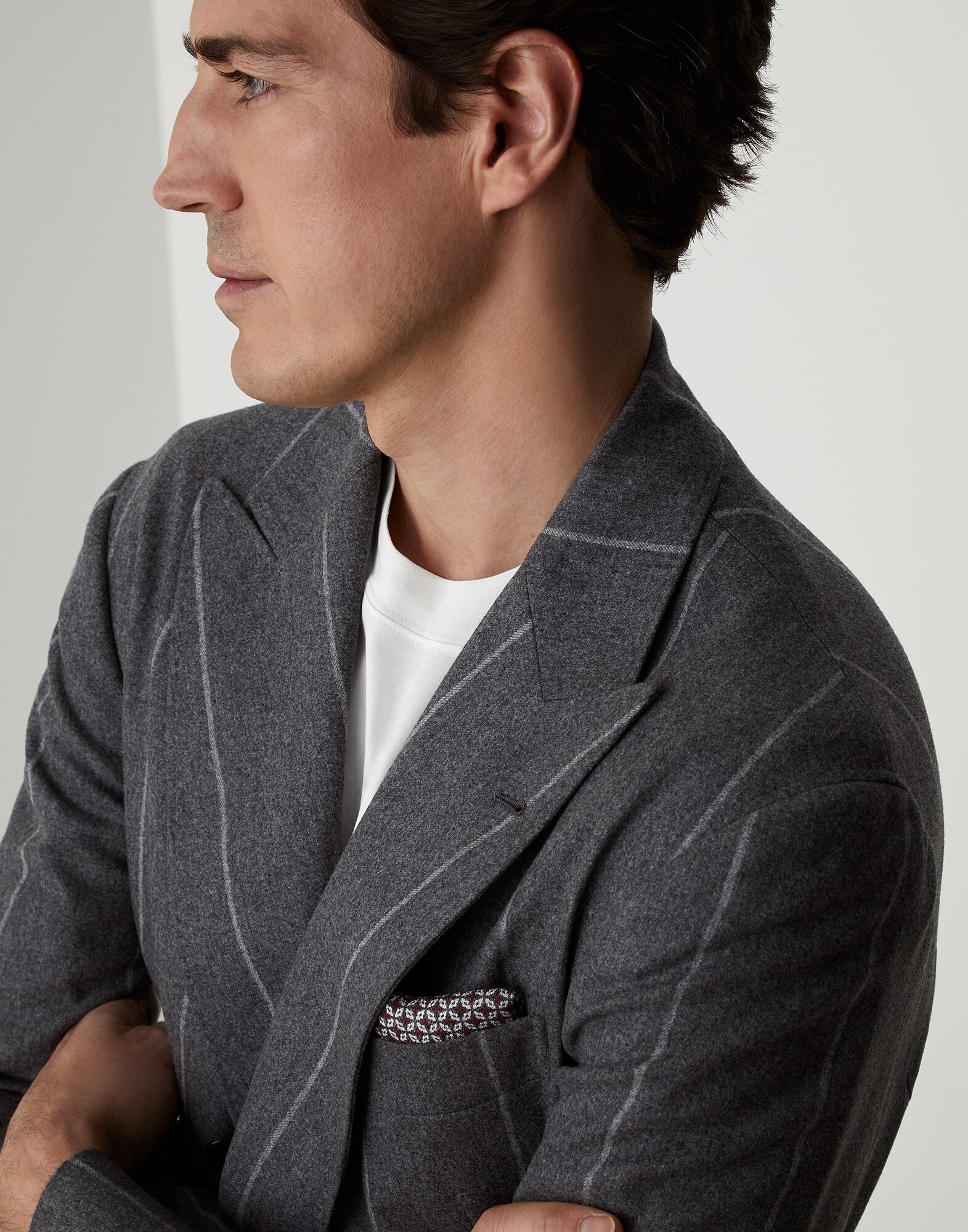 One-and-a-Half-Breasted Blazer - Detail view