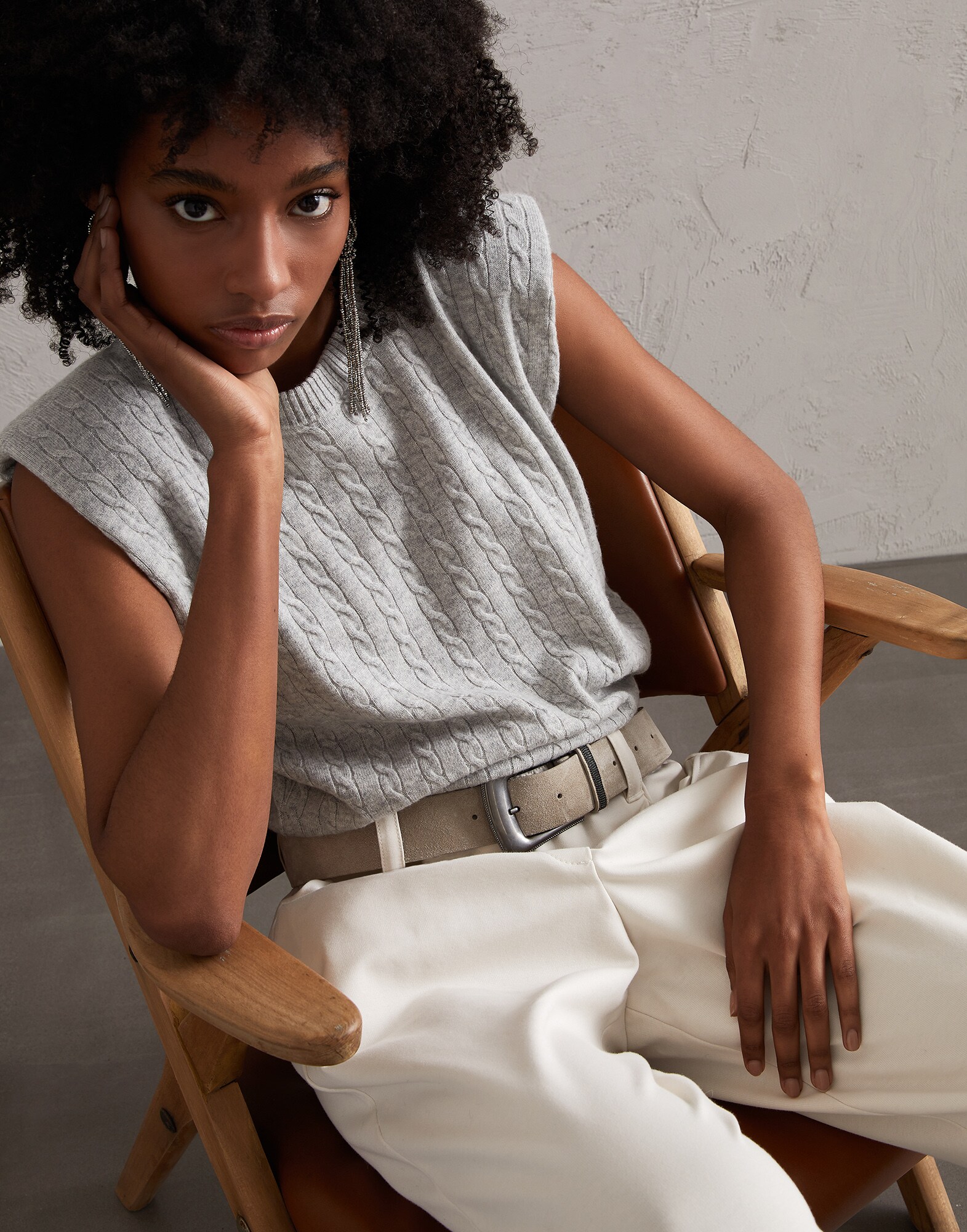 Knitted Top - Editorial view